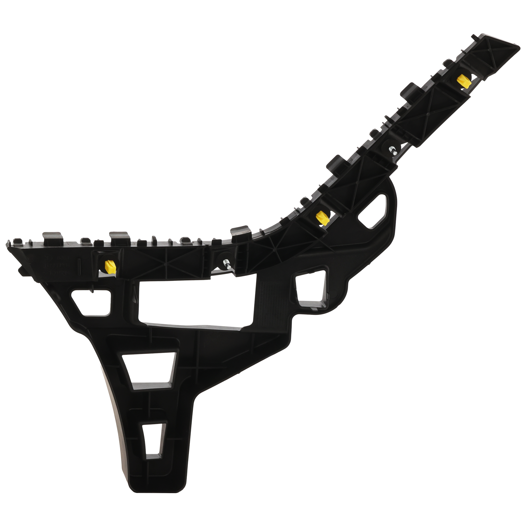 AM SONATA 15-17 REAR BUMPER BRACKET RH Side Assembly Black SKU RH76260023 Partslink HY1143123 OEM 86614C2000