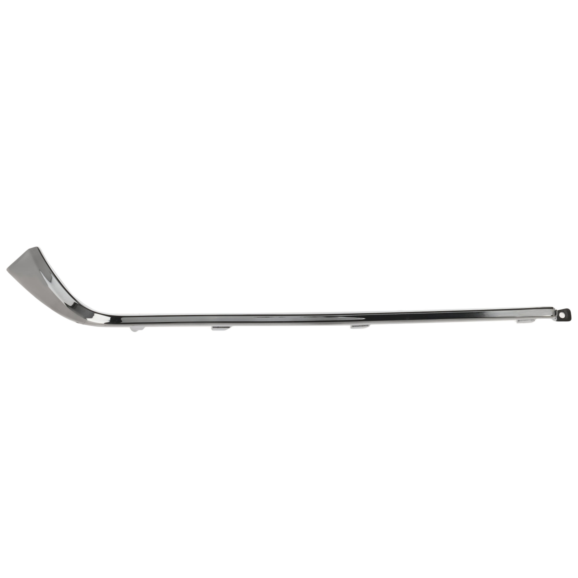 AM ELANTRA 21-23 REAR BUMPER MOLDING RH Lower Black Korea Built Vehicle SKU RH76350015 Partslink HY1147110 OEM 86698AA200