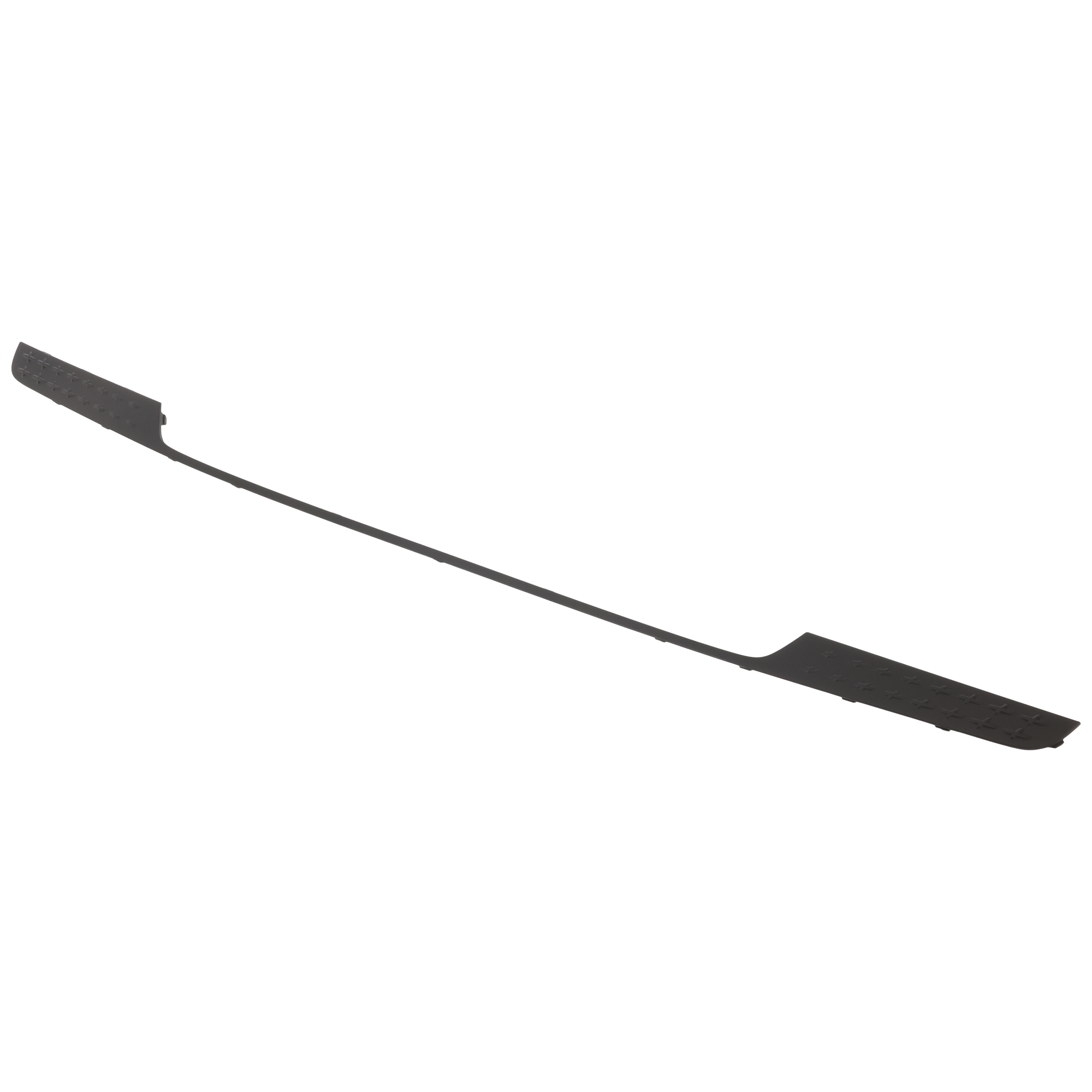 AM VENUE 20-24 REAR BUMPER MOLDING Garnish Black w Two Tone Paint SKU RH76350020 Partslink HY1144110 OEM 86618K2000
