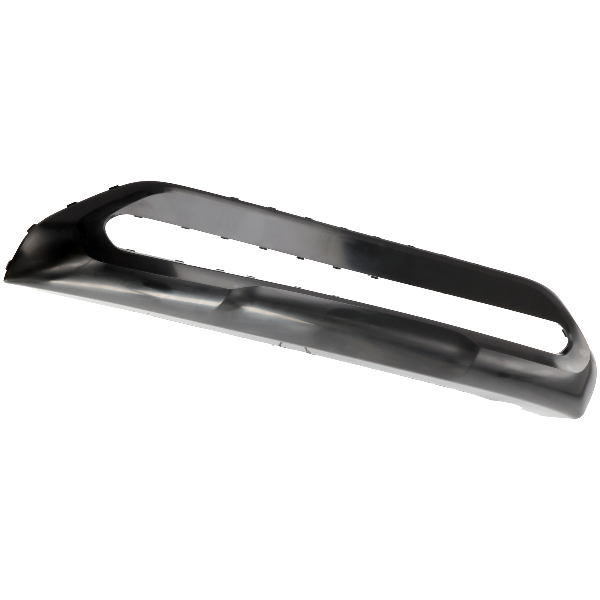 AM KONA 22-23 REAR BUMPER MOLDING Skid Plate Textured Limited Model w o Parking Aid Sensor Holes SKU RH76350044 Partslink HY1144118 OEM 86671J9BC0