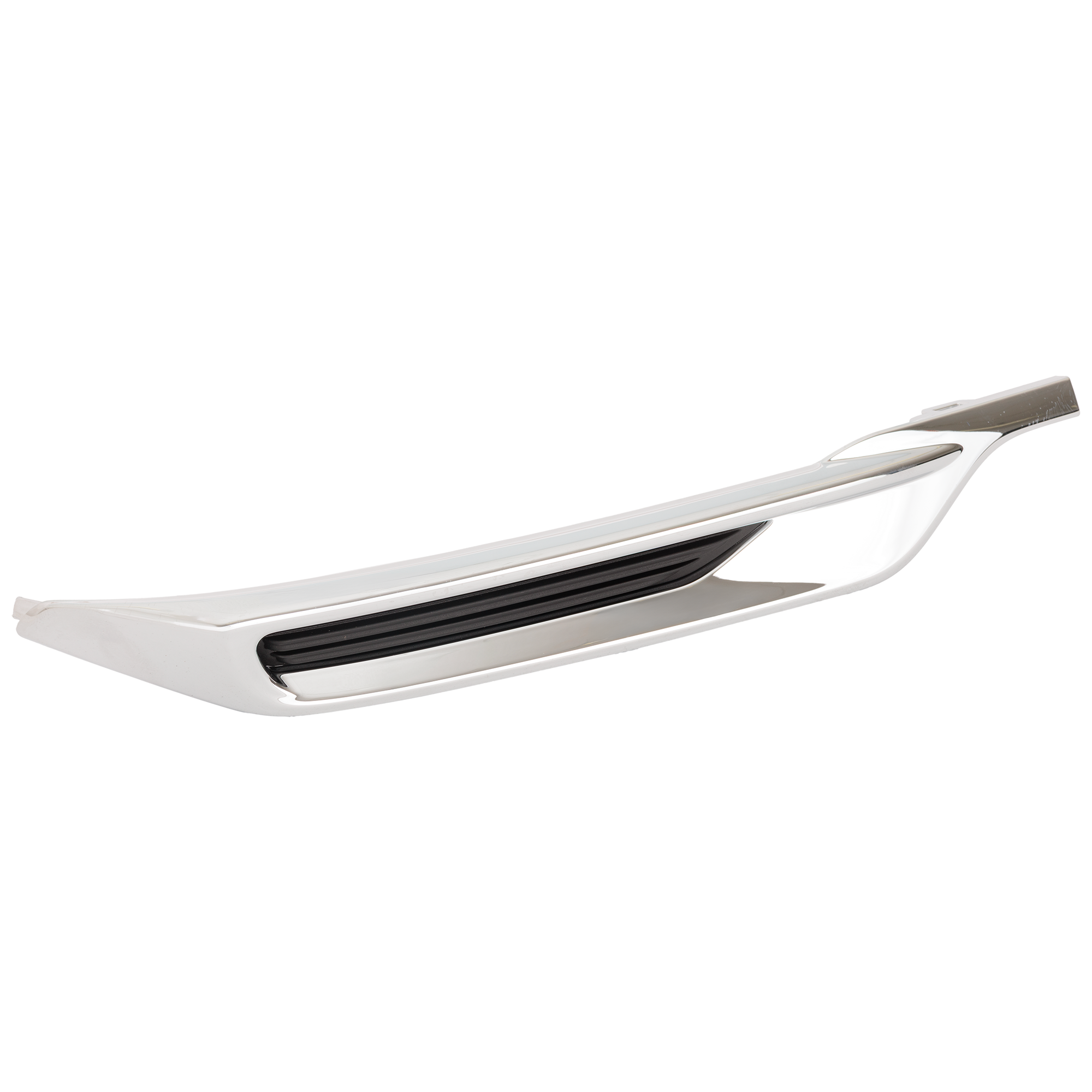 AM CR V 20-22 REAR BUMPER MOLDING LH Lower Chrome Hybrid Touring Model SKU RH76350052 Partslink HO1146111 OEM 71545TPGA50