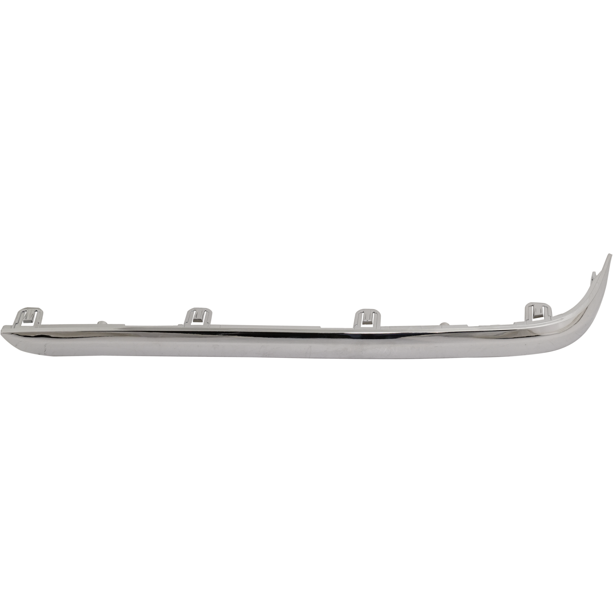 AM RIDGELINE 17-25 REAR BUMPER MOLDING LH Chrome Silver Garnish SKU RH76370028 Partslink HO1146106 OEM 71508T6ZA00