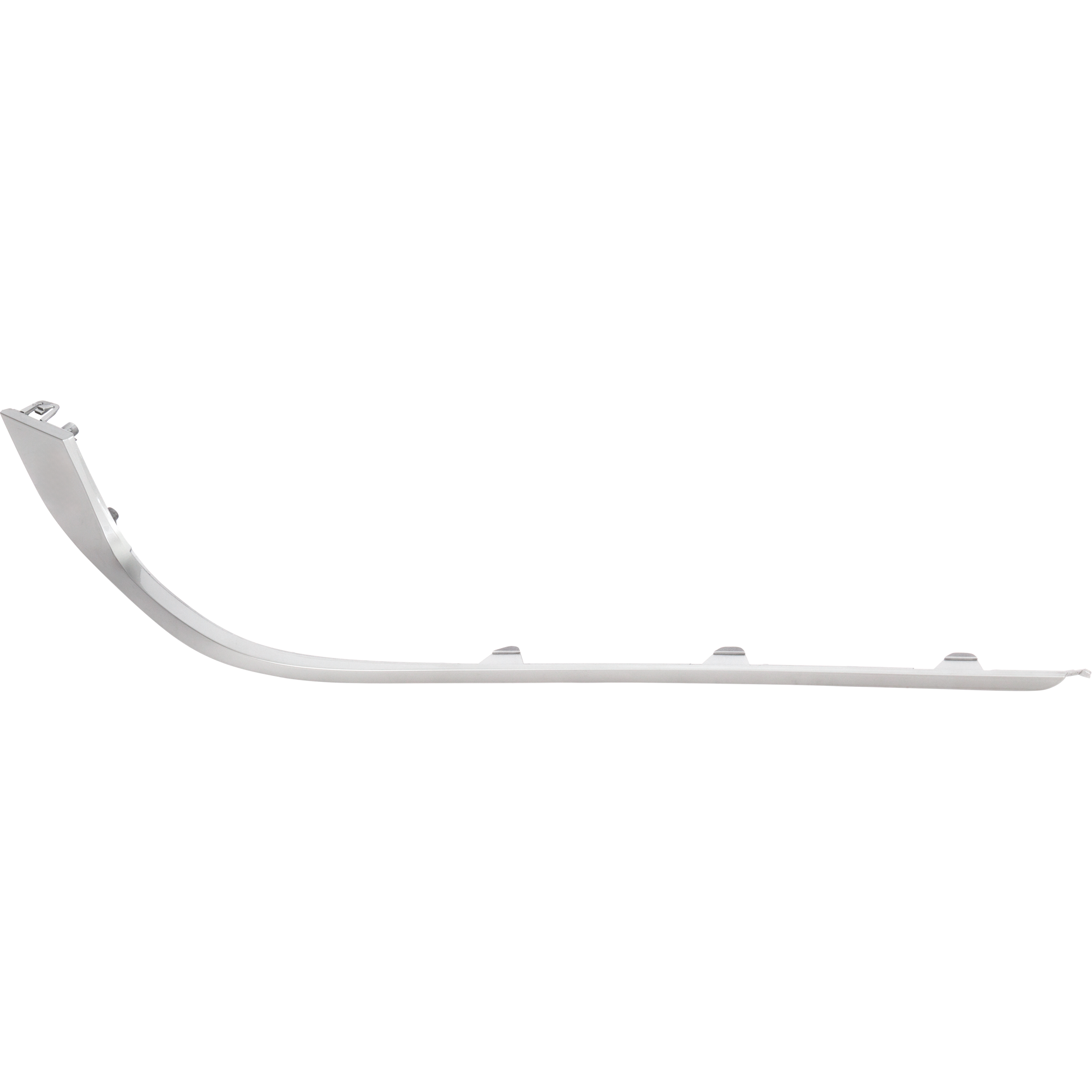 AM PALISADE 20-22 REAR BUMPER MOLDING RH Painted Silver Limited Luxury Ultimate Model To 9-24-19 SKU RH76370029 Partslink HY1147109 OEM 86695S8010
