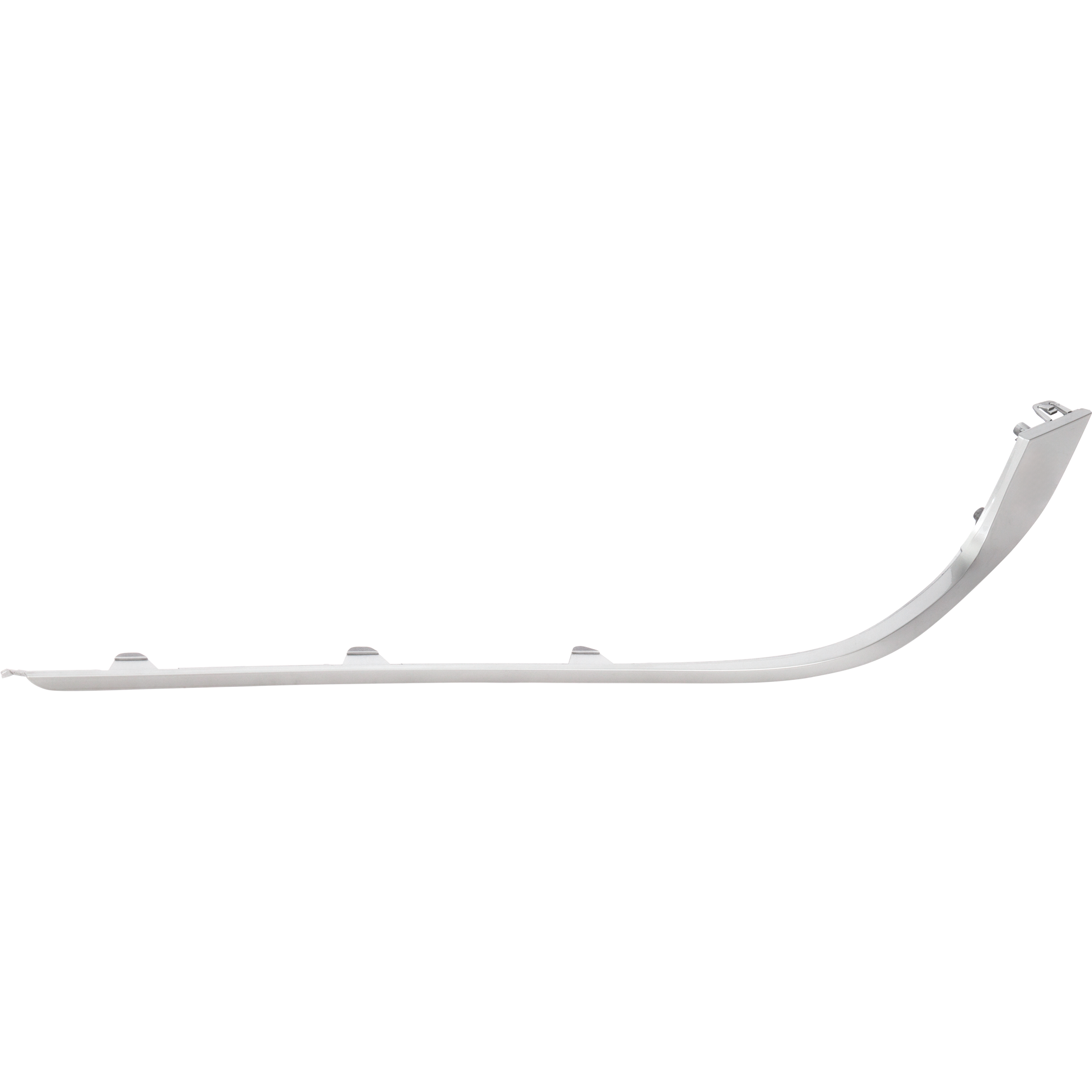 AM PALISADE 20-22 REAR BUMPER MOLDING LH Painted Silver Limited Luxury Ultimate Model To 9-24-19 SKU RH76370030 Partslink HY1146109 OEM 86694S8010