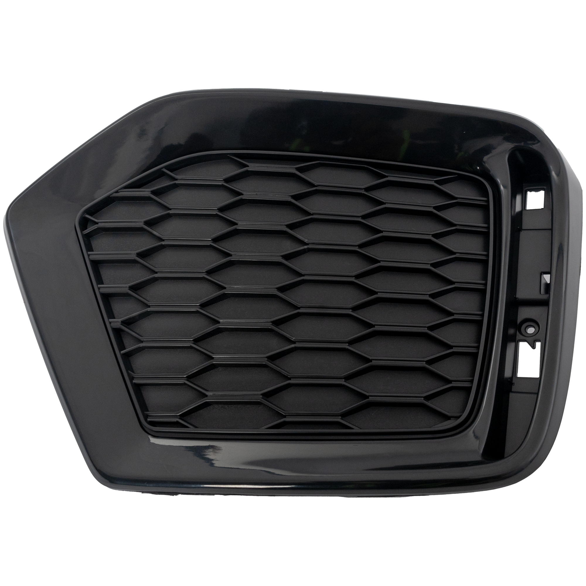 AM CIVIC 17-19 REAR BUMPER GRILLE LH Textured Black SI Model Sedan SKU RH76710002 Partslink HO1138105 OEM 71508TBFA00