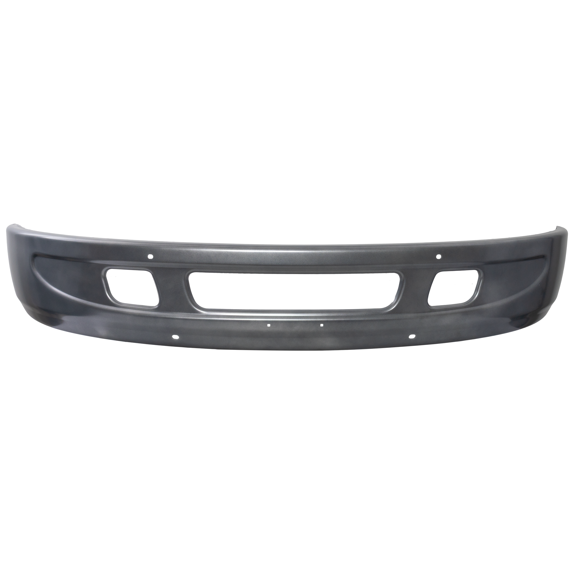 AM INTERNATIONAL 4000-8000 SERIES 02-15 FRONT BUMPER Silver w Small Tow Hook Hole SKU RI010100012 HD OEM Heavy Duty