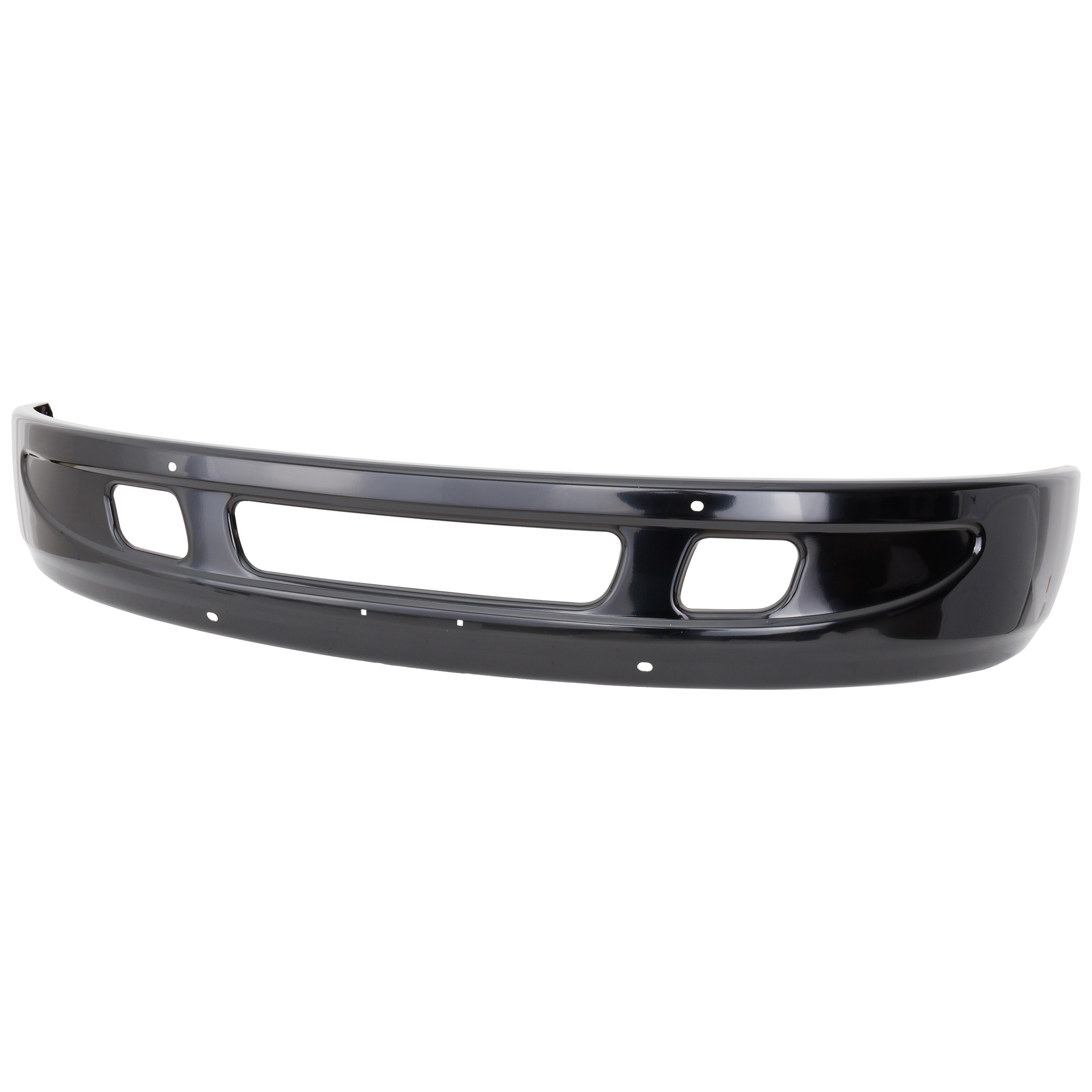 AM INTERNATIONAL 4200-4300-4400-02-22 FRONT BUMPER Black w Small Tow Hook Hole SKU RI01010015 HD OEM Heavy Duty