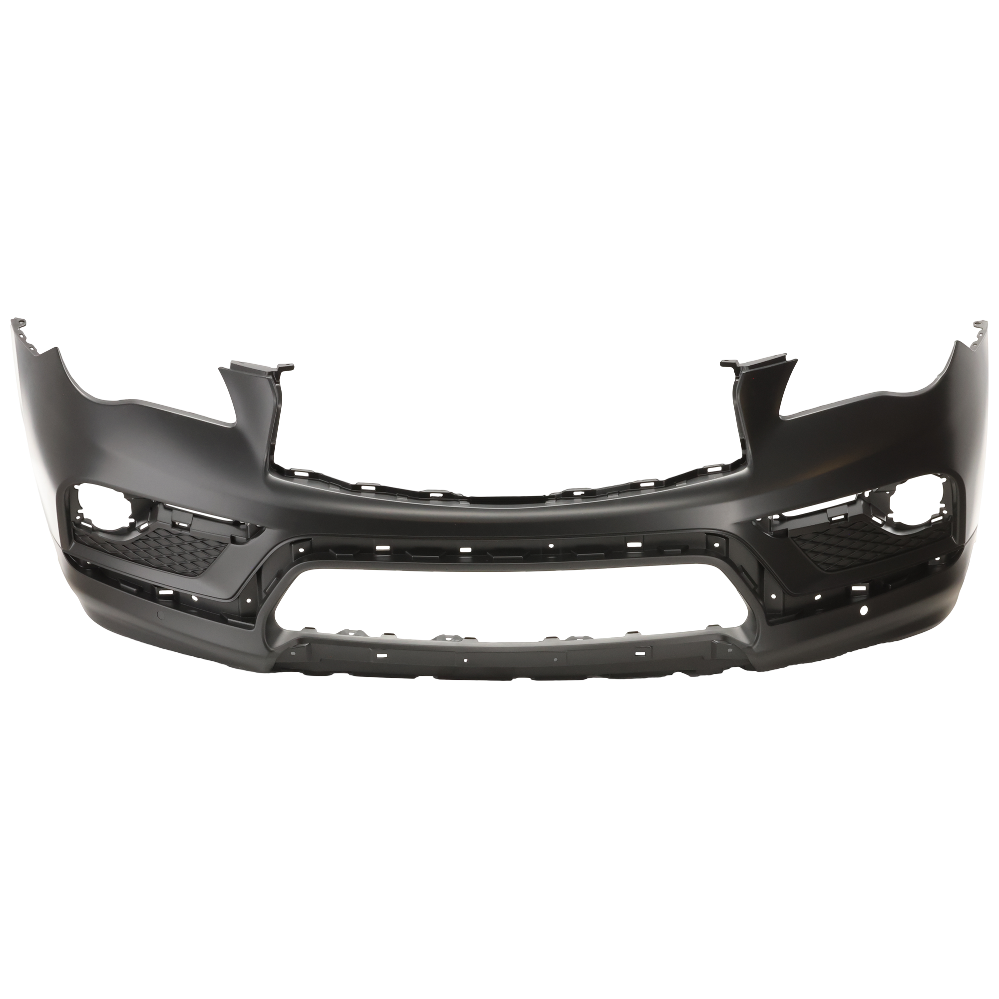 AM QX50-16-17 FRONT BUMPER COVER Primed w Park Distance Sensor Holes and Intelligent Cruise Control SKU RI01030007P Partslink IN1000272 OEM FBM225UB1H