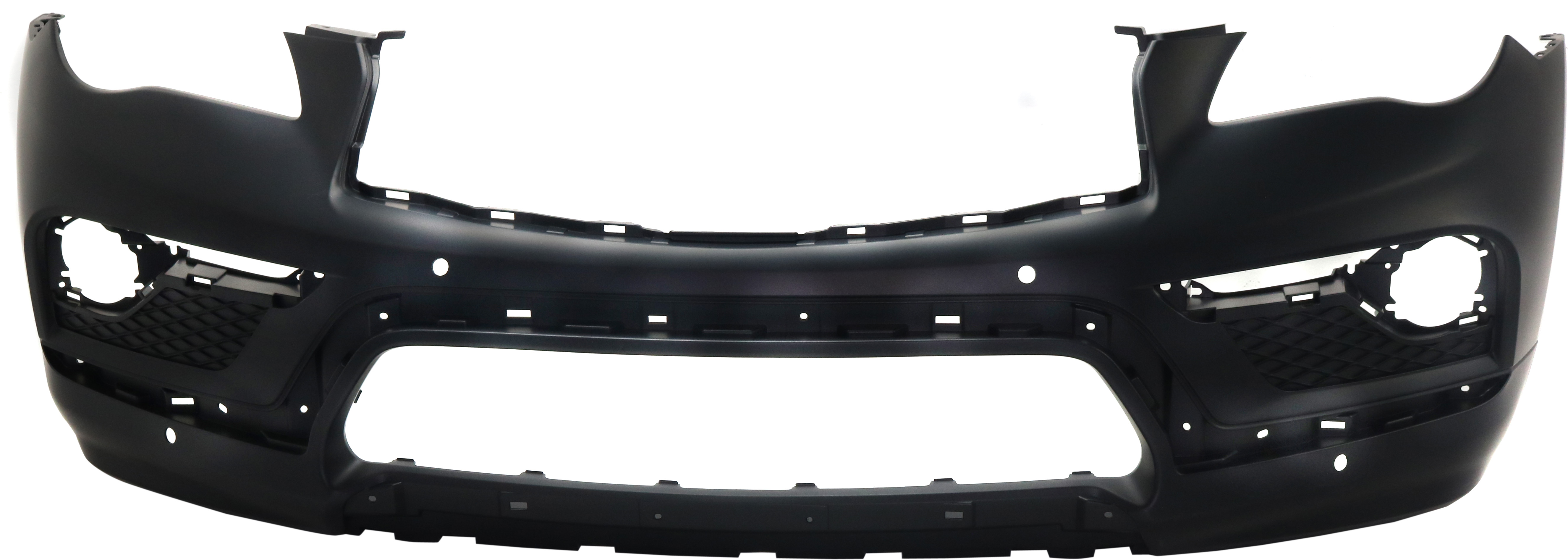 AM QX50-16-17 FRONT BUMPER COVER Primed w Park Distance Sensor Holes w o Intelligent Cruise Control SKU RI01030008P Partslink IN1000271 OEM FBM225UB3H