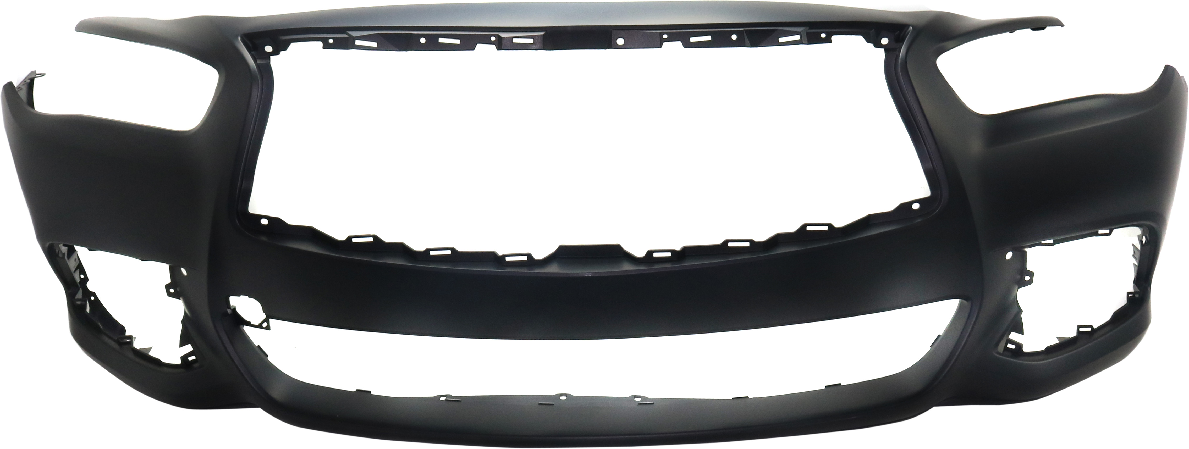 AM QX60-16-20 FRONT BUMPER COVER Primed w o Object Sensor Holes SKU RI01030012P Partslink IN1000273 OEM 620229NC0H
