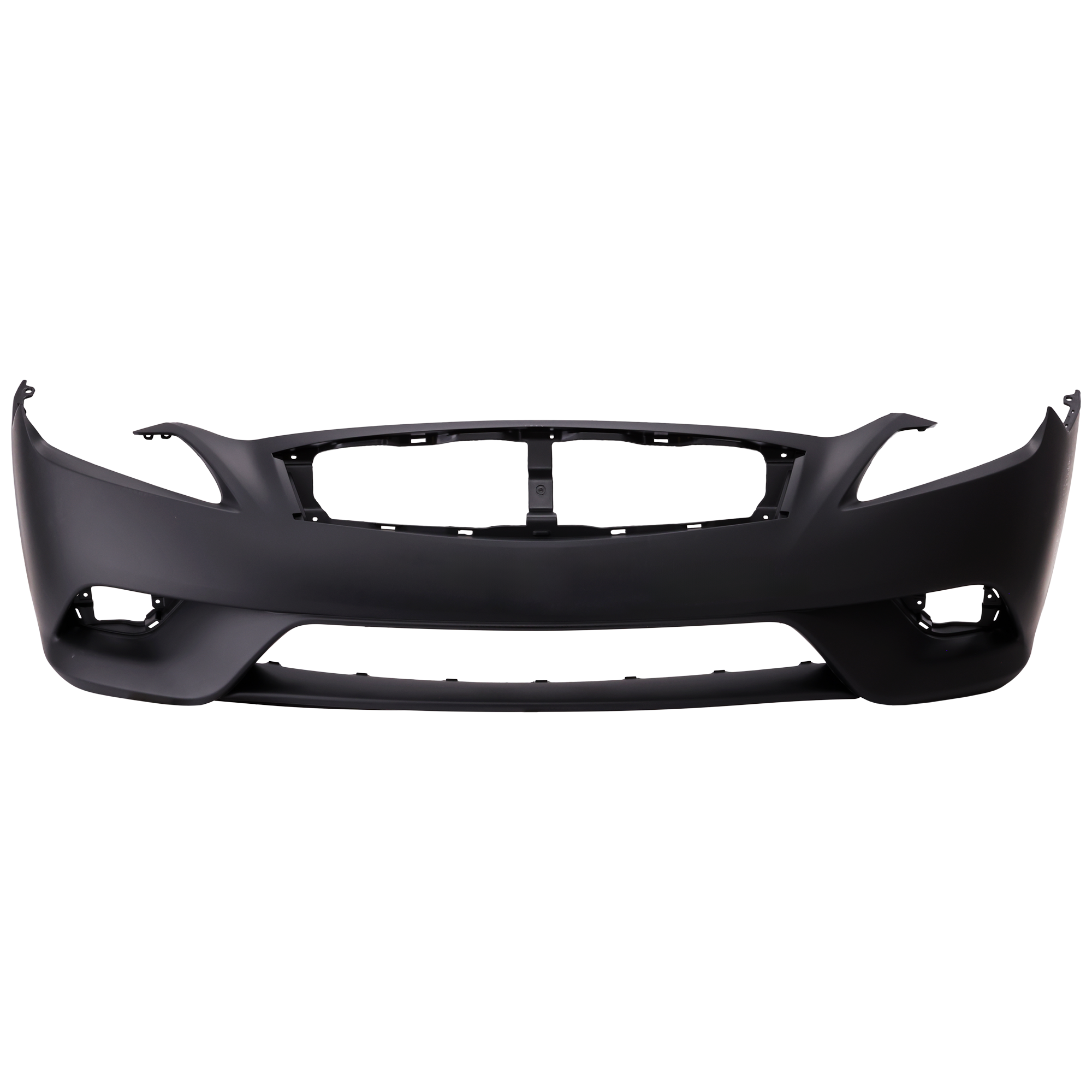 AM G37-11-13 Q60-14-15 FRONT BUMPER COVER Primed Base Sport Sport Limited Models Convertible Coupe 11-13 w Sport Pkg w o Aero Pkg SKU RI01030027P Partslink IN1000263 OEM 620221NL0H