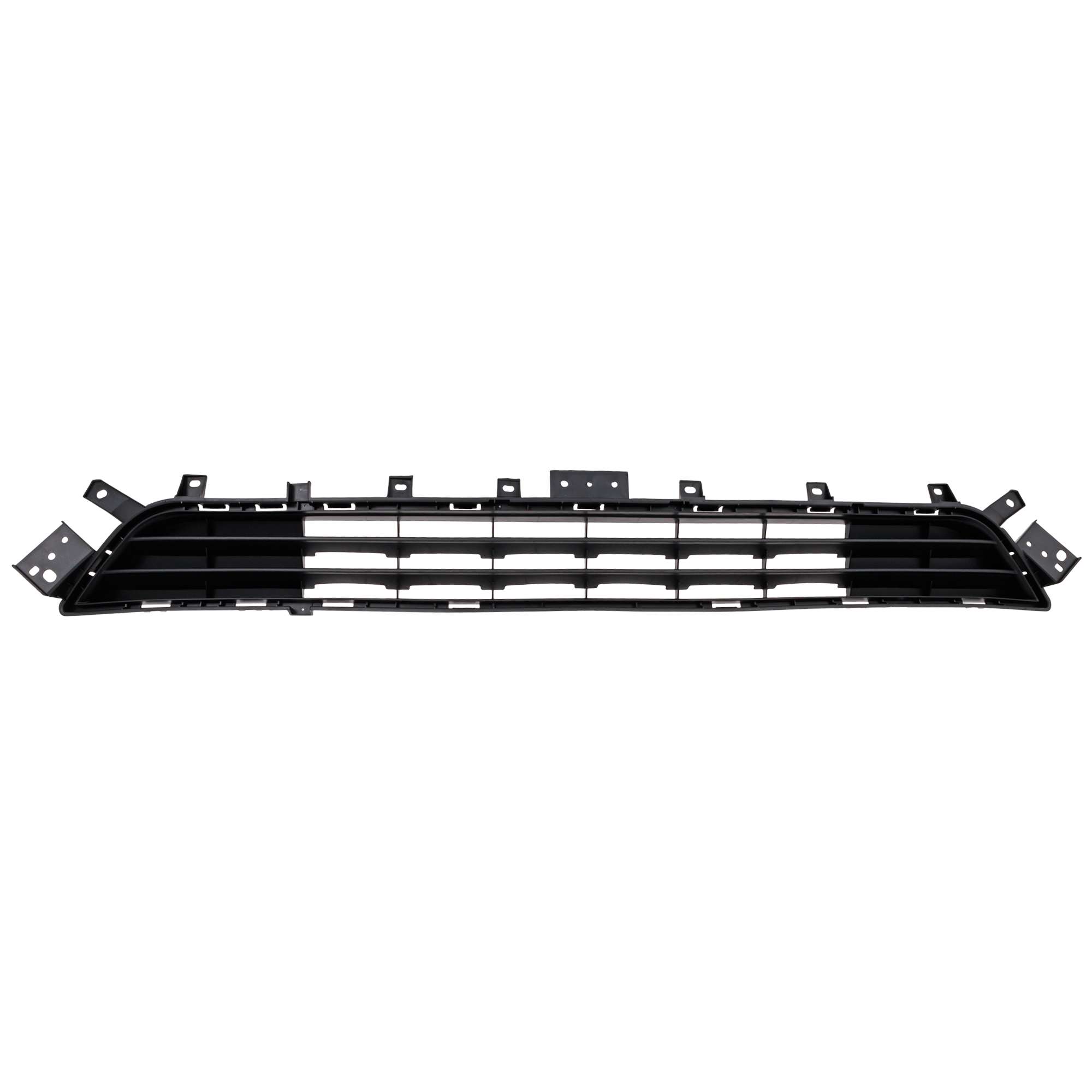 AM Q50-18-19 FRONT BUMPER GRILLE Matte Black 3.0L Turbo Eng. w o Collision Warning Luxe Pure Models SKU RI01530009 Partslink IN1036113 OEM 622546HH0A