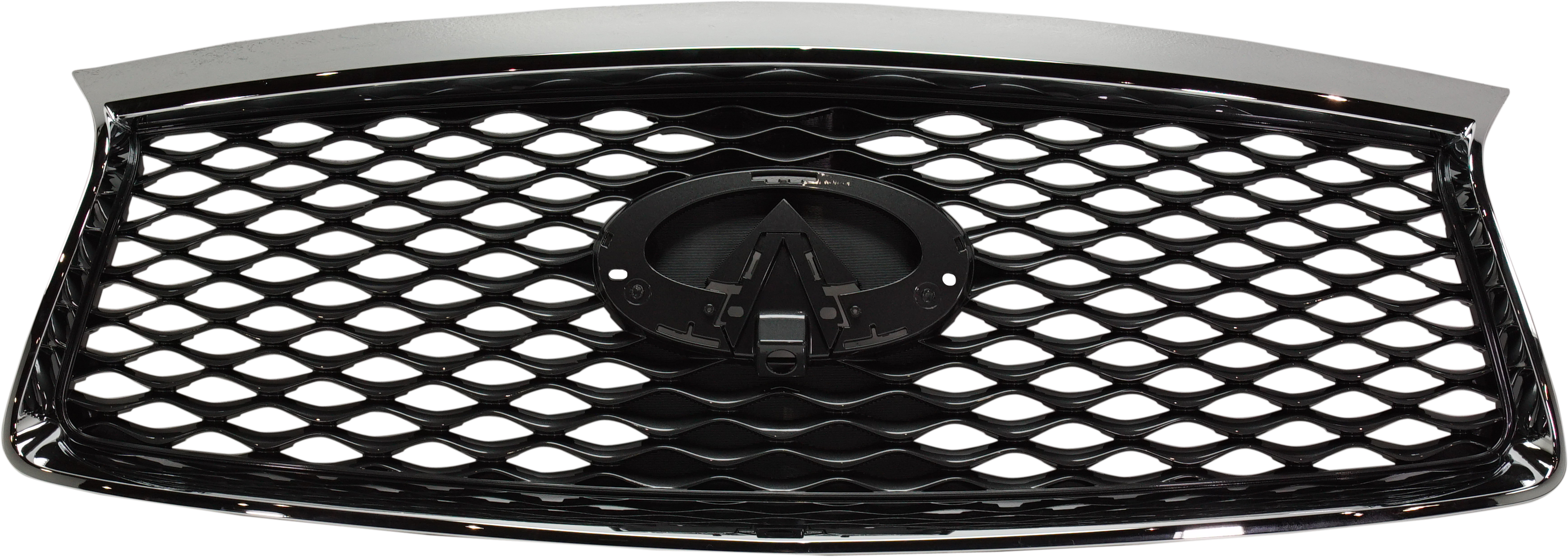 AM QX60-16-19 GRILLE Painted Gray w Chrome Frame w Around View Monitor SKU RI07010009 Partslink IN1200136 OEM 623109NC0B