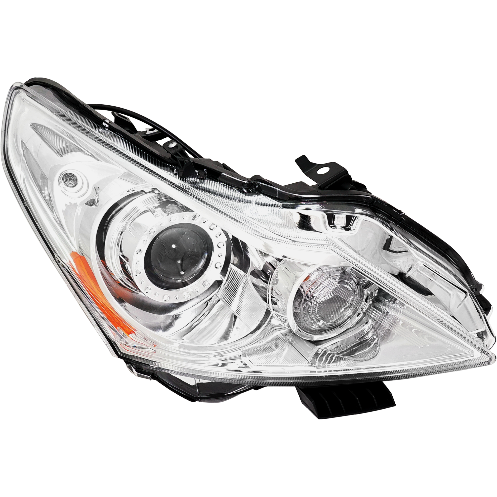 AM G25-11-12 G37-10-12 Q40-15-15 HEAD LAMP RH Lens and Housing HID Xenon Base Journey Model Sedan w o HID Kit SKU RI10010005 OEM 260101NM0C PFM