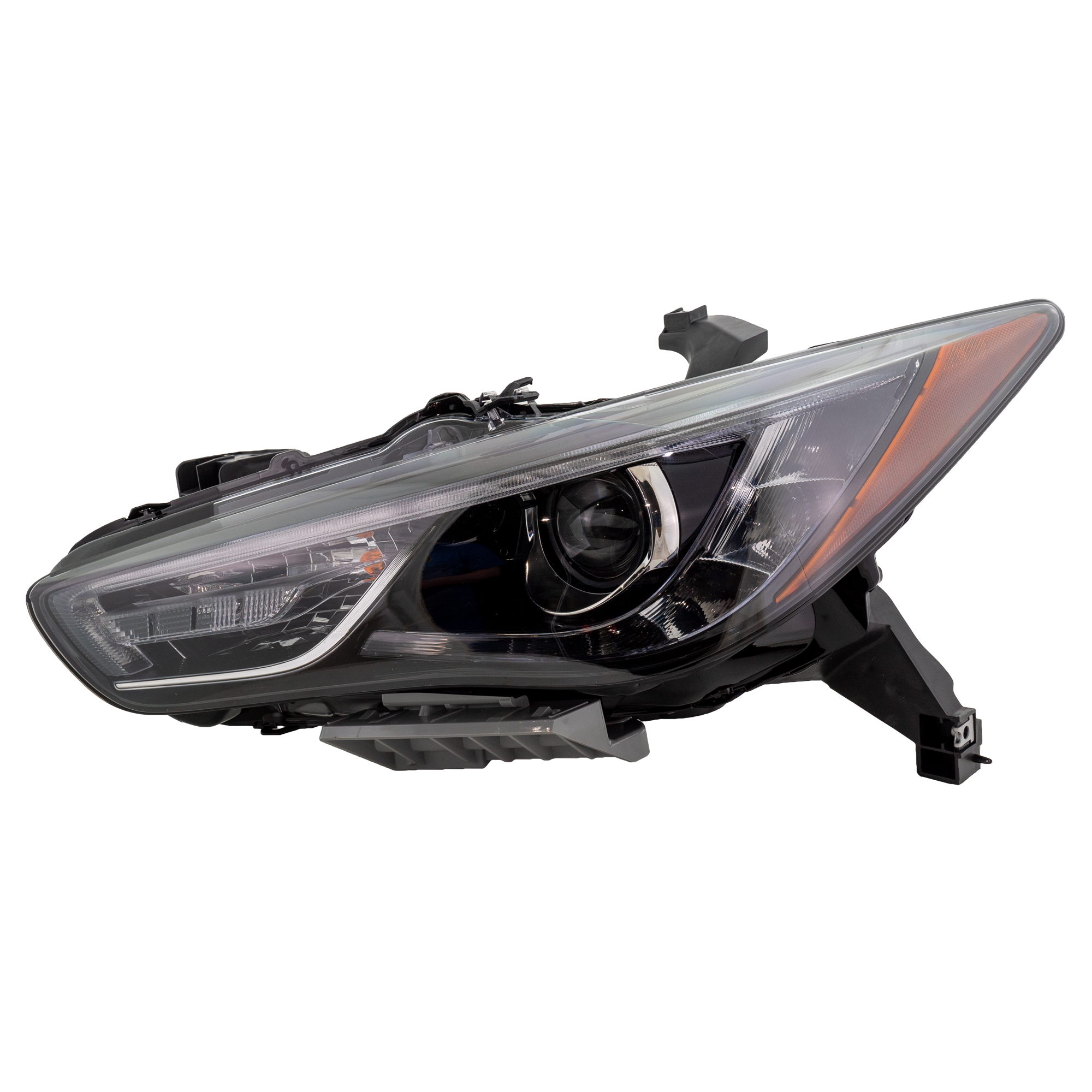 AM QX60-17-18 HEAD LAMP LH Assembly HID Xenon w HID Kit SKU RI10010010 Partslink IN2502175 OEM 260609NF0D