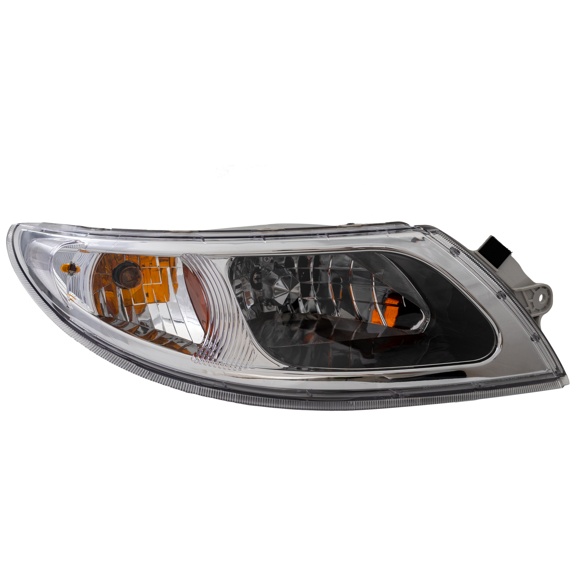 AM TRANSTAR 8500-8600 SERIES 02-16 HEAD LAMP RH Assembly Dark Gray SKU RI10010025 HD Partslink IH2503106 OEM 3765682C91