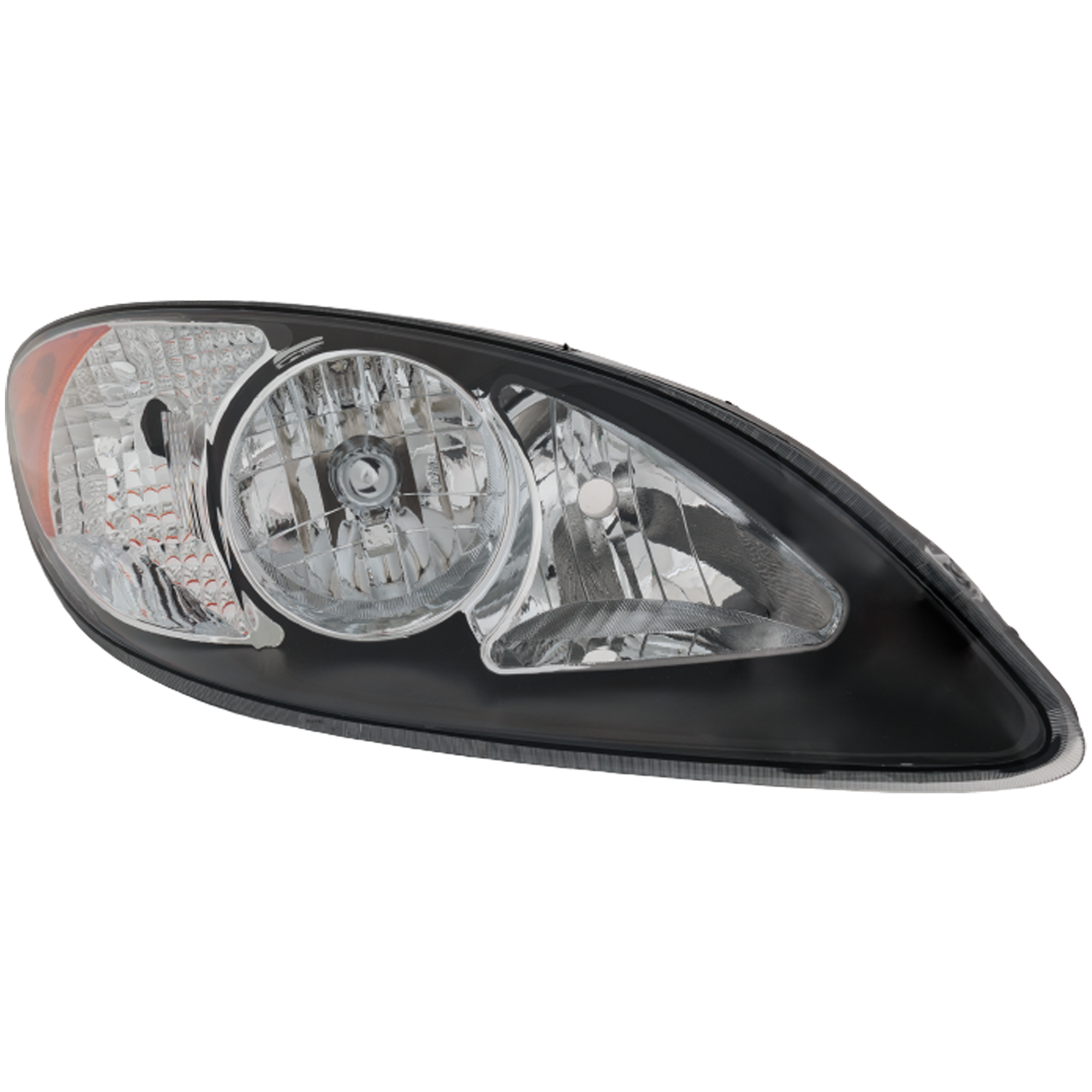 AM INTERNATIONAL PROSTAR 08-14 HEAD LAMP RH Lens and Housing Black Interior SKU RI10010029 HD OEM 3596016C94