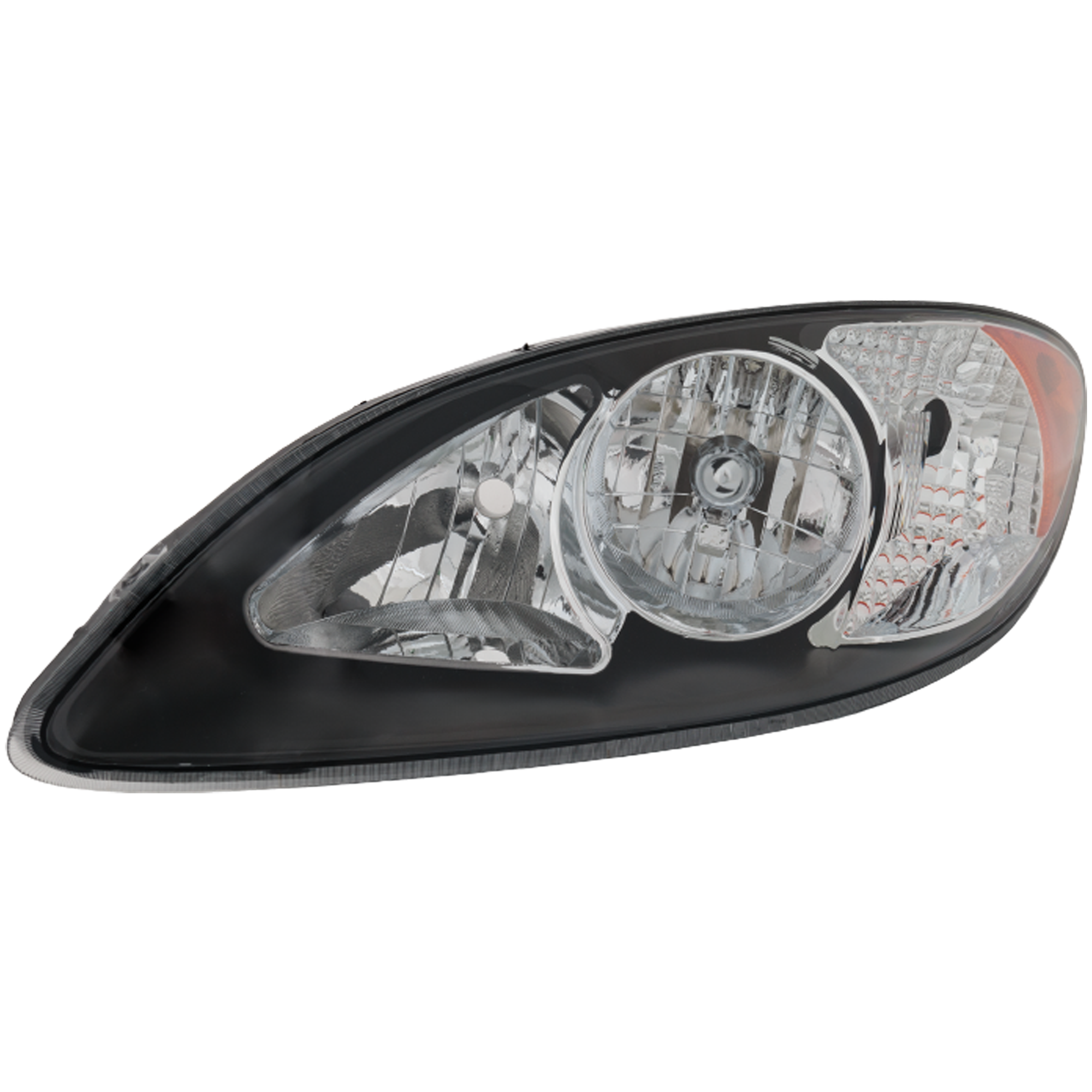 AM INTERNATIONAL PROSTAR 08-14 HEAD LAMP LH Lens and Housing Black Interior SKU RI10010030 HD OEM 3596015C94