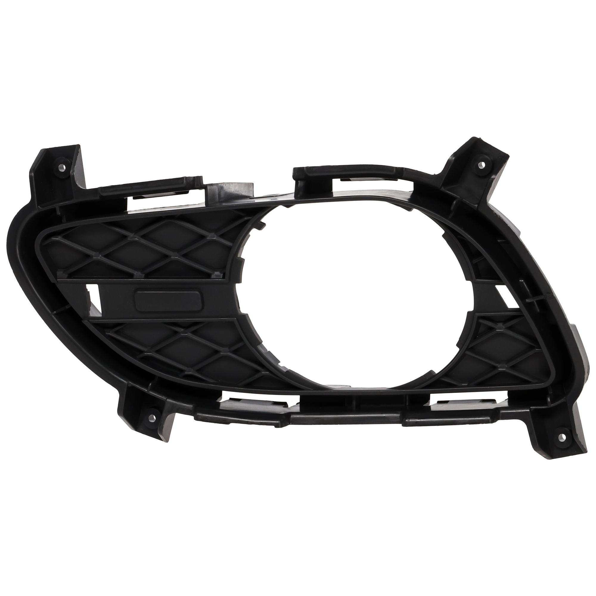AM G37-11-13 Q60-14-15 FRONT FOG LAMP MOLDING LH Inner Textured Black Cover Finisher w o Sport Package Standard Type Coupe Convertible Base Premier Sport Models G37 SKU RI10810002 Partslink IN1038114 OEM 622571NX0A