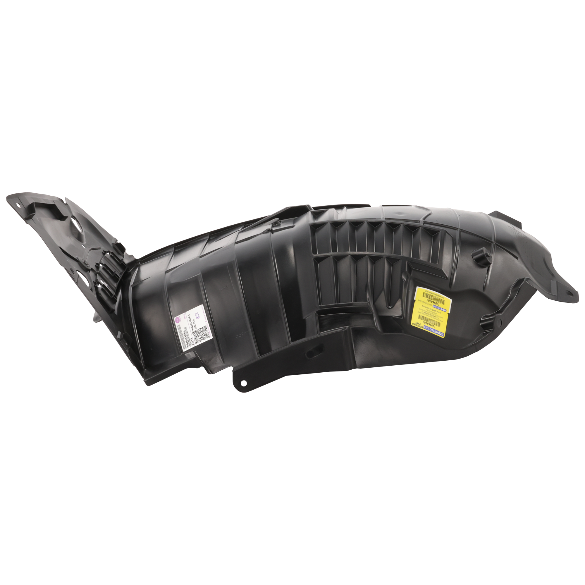 AM Q50-14-23 FRONT FENDER LINER RH Front Section Polypropylene Injection Form CAPA SKU RI22210001Q Partslink IN1249128C OEM 638404GA0B