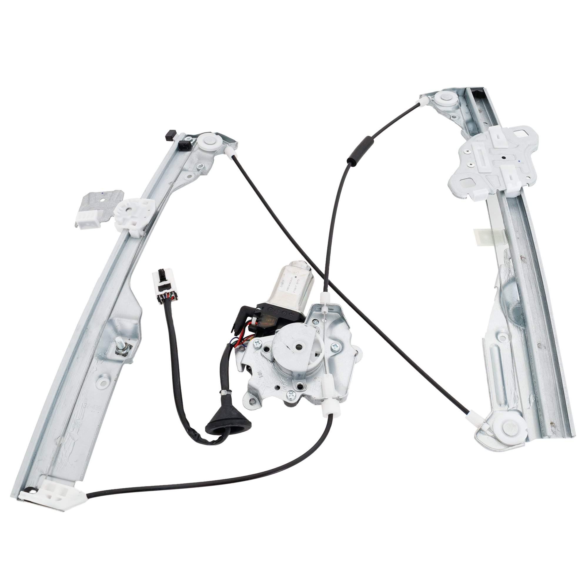 AM G35-03-07 FRONT WINDOW REGULATOR LH Power w Motor 6 Pins Coupe SKU RI46290020 OEM 80721AM800 PFM