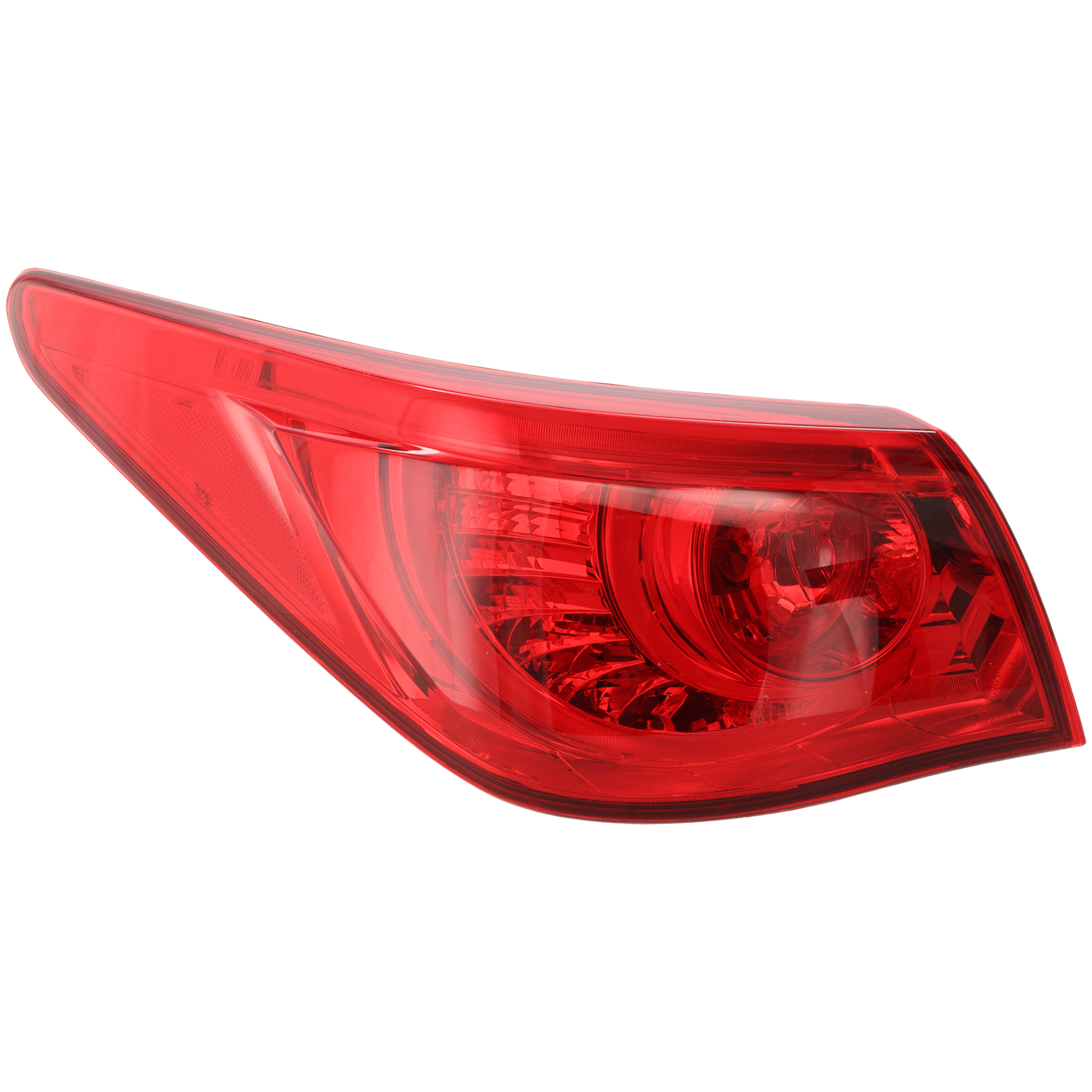 AM Q50-16-17 TAIL LAMP LH Assembly On Body LED SKU RI730100010 Partslink IN2804107 OEM 265554HB0C
