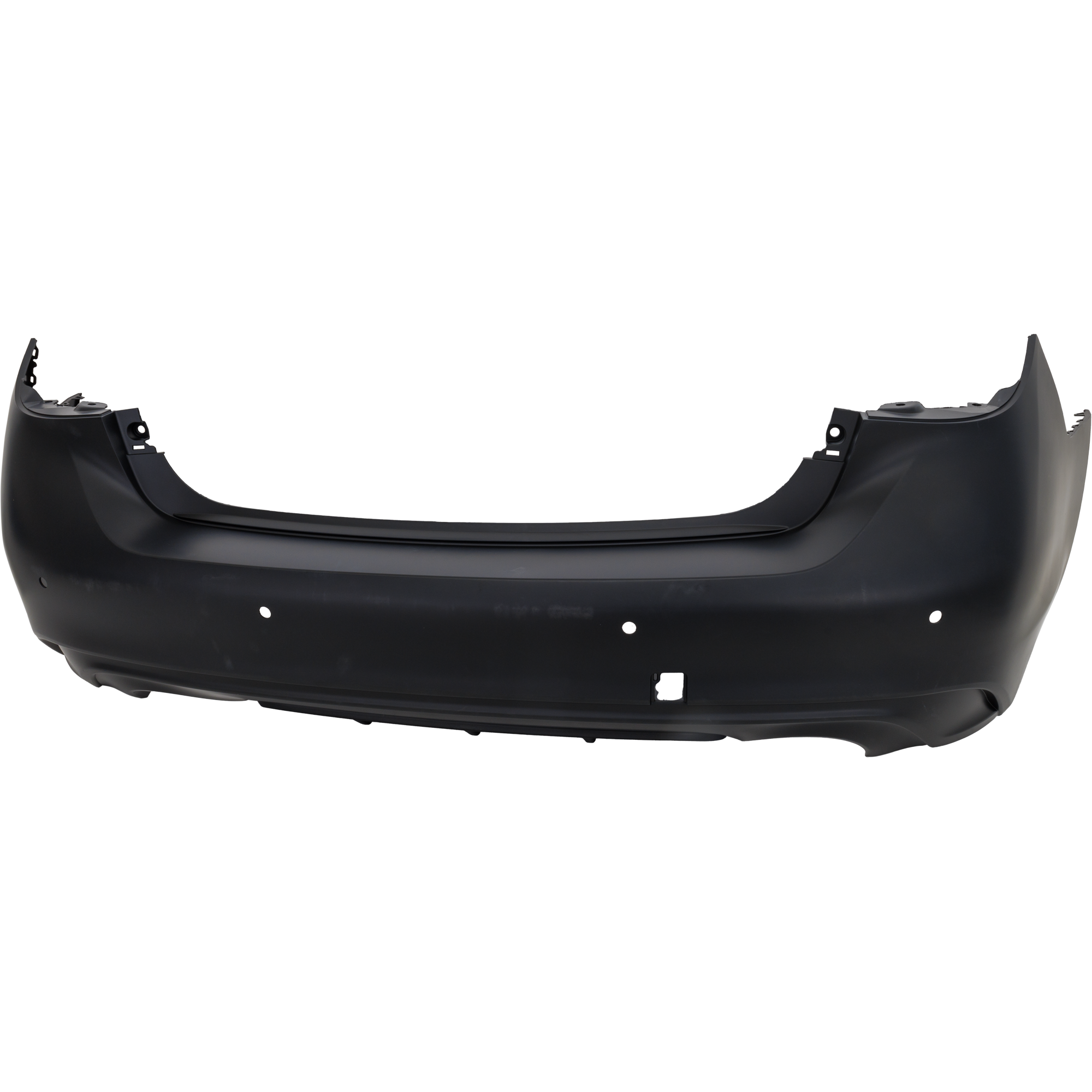 AM Q50-18-24 REAR BUMPER COVER Primed w Object Sensor Hole SKU RI76010014P Partslink IN1100176 OEM 850226HH1H