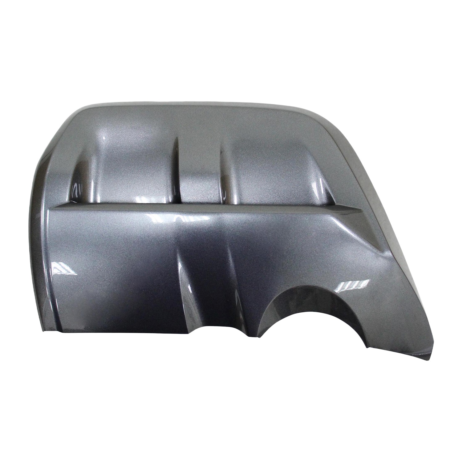 AM QX60-22-24 REAR BUMPER MOLDING RH Painted Dark Gray Luxe 24-24 Sensory Autograph Model SKU RI76350003 Partslink IN1147101 OEM 850746SA0B