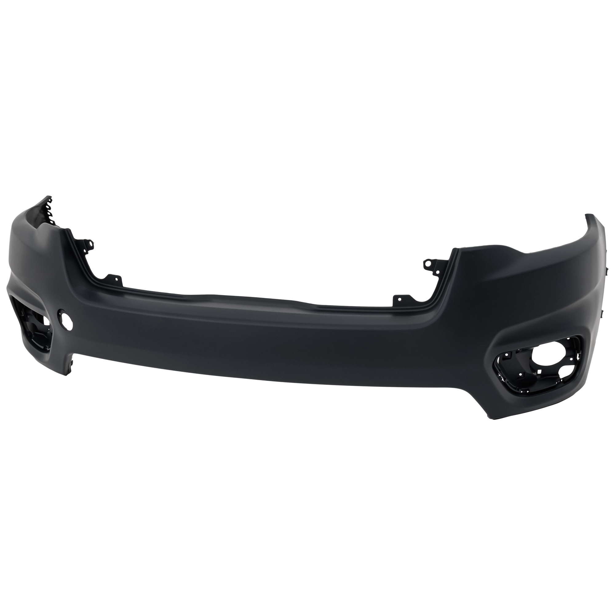 AM CHEROKEE 19-23 FRONT BUMPER COVER Upper Primed w o Advanced Park Assist Sensor Holes w Tow Base and Tow Hole SKU RJ010300045P Partslink CH1014140 OEM 68406528AD