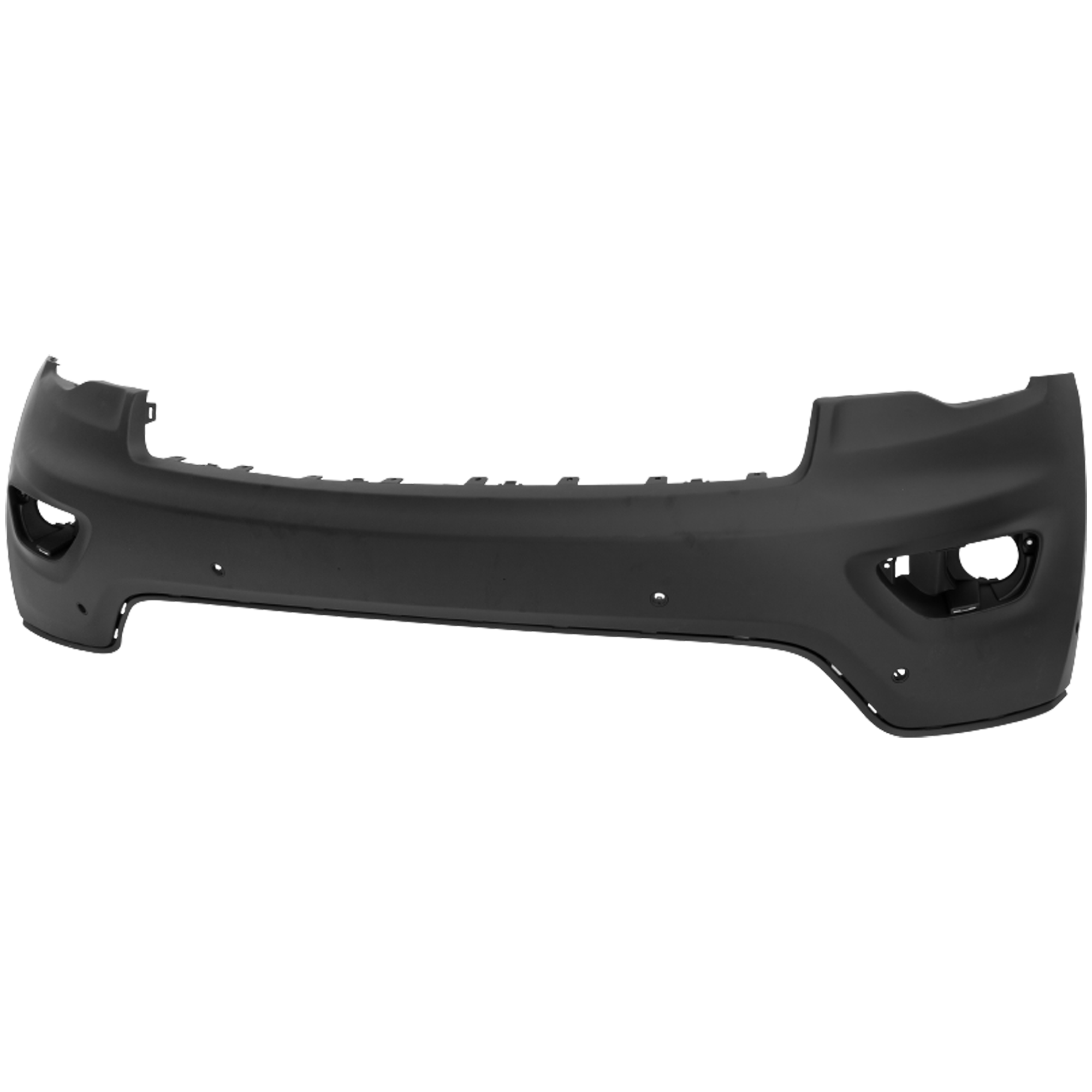 AM GRAND CHEROKEE 16-22 FRONT BUMPER COVER Upper Primed Laredo Limited Overland Trailhawk Summit w o HLW Holes Models w o Advanced Park Assist System w Parking Assist SKU RJ01030029P Partslink CH1014132 OEM 68312862AA