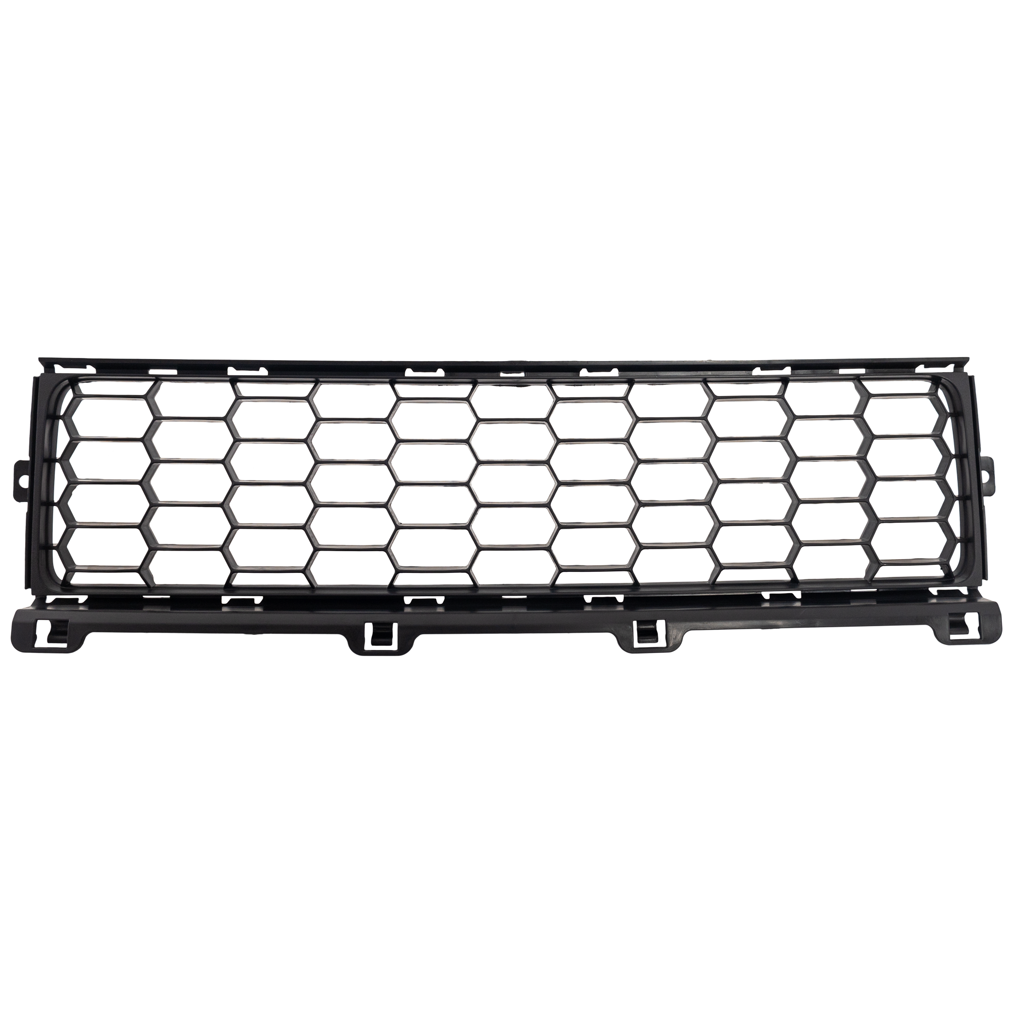 AM RENEGADE 15-18 FRONT BUMPER GRILLE Center Textured Black Latitude Limited North Sport Models SKU RJ01530020 Partslink CH1036152 OEM 5XB41LXHAA