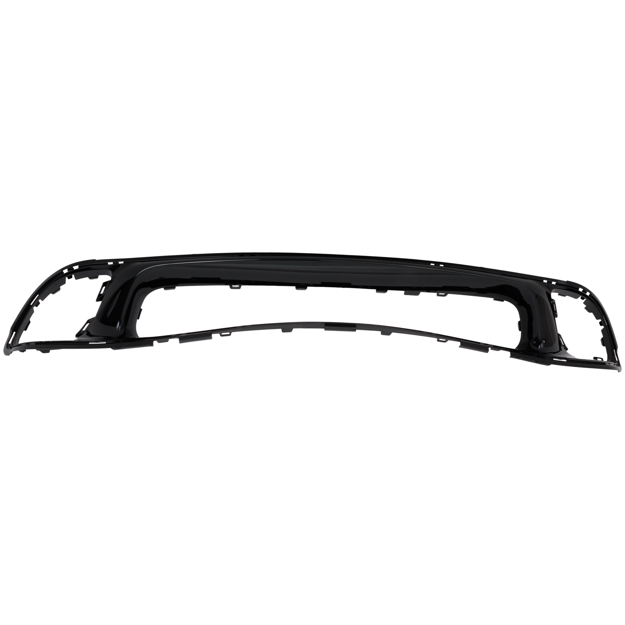 AM GRAND CHEROKEE 14-16 FRONT BUMPER GRILLE Frame Painted Black SRT Model SKU RJ01530030 Partslink CH1037117 OEM 68158576AC