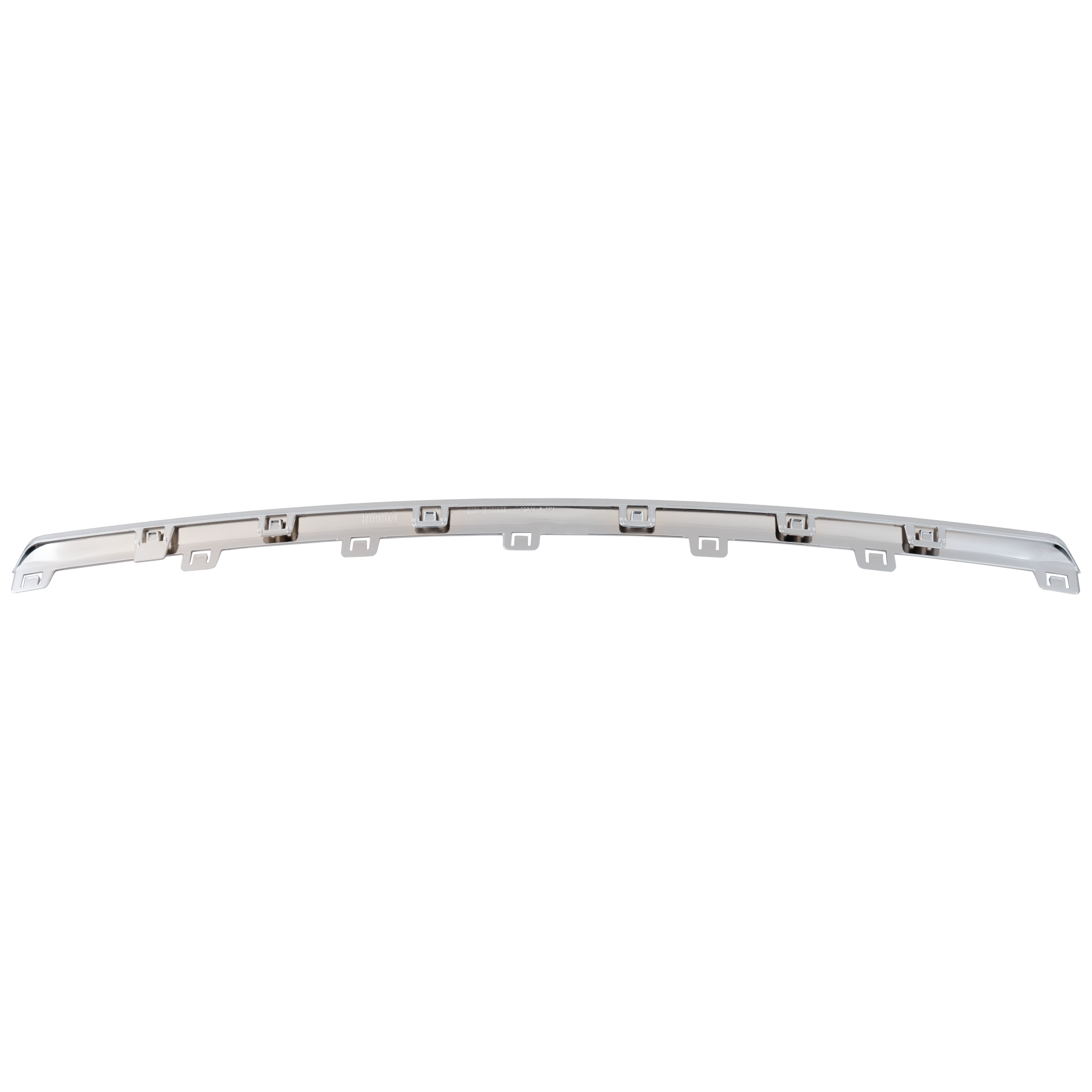 AM GRAND CHEROKEE 22-24 FRONT BUMPER MOLDING Cover Applique Chrome w o Tow Hooks Type 1 SKU RJ01590010 Partslink CH1044162 OEM 6YW66SZ0AA