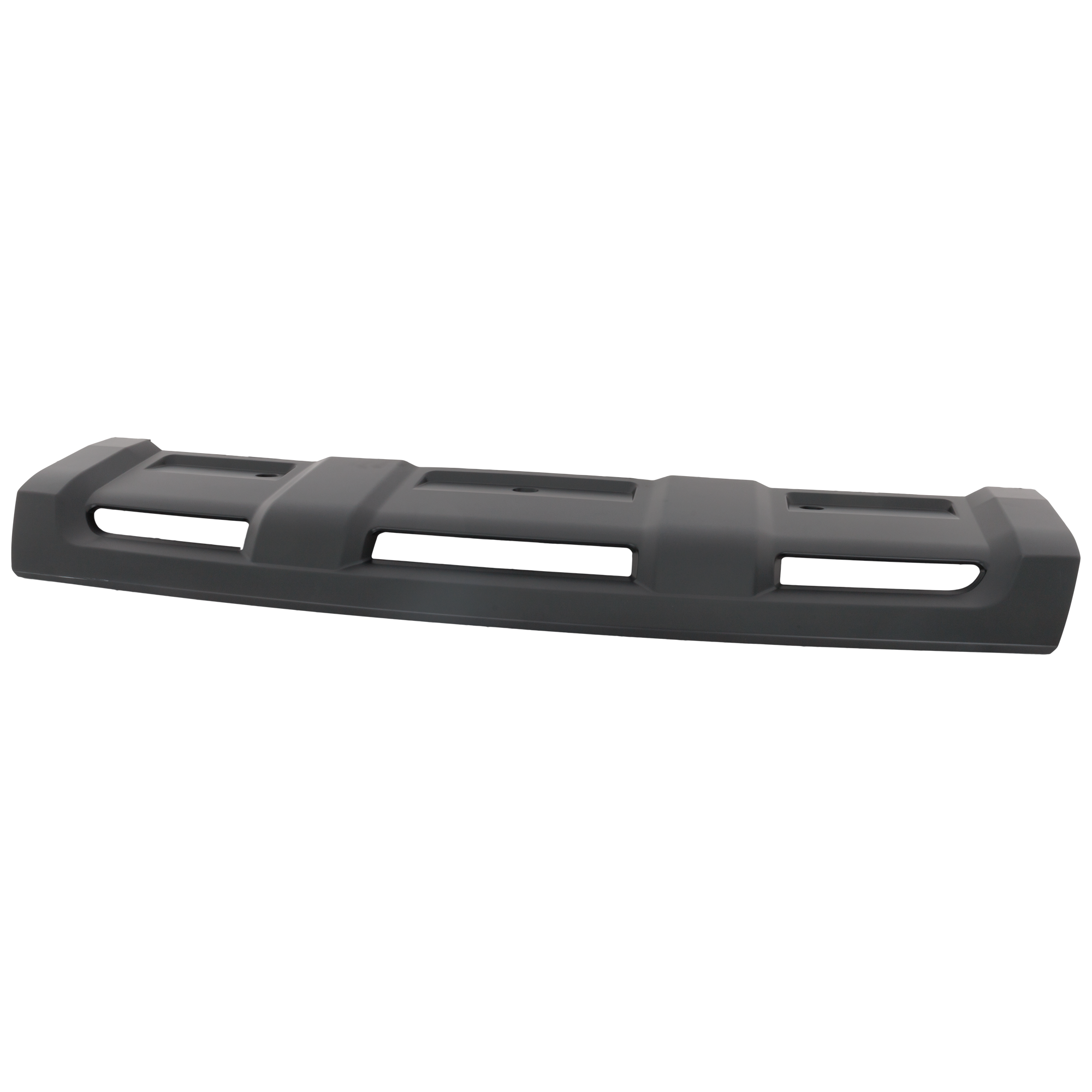 AM WAGONEER GRAND WAGONEER 22-23 FRONT BUMPER MOLDING Lower Primed Black Series II Series III Base Obsidian Models w o Tow Hook Holes Type 1 SKU RJ01590031 Partslink CH1044168 OEM 6UF43TZZAA