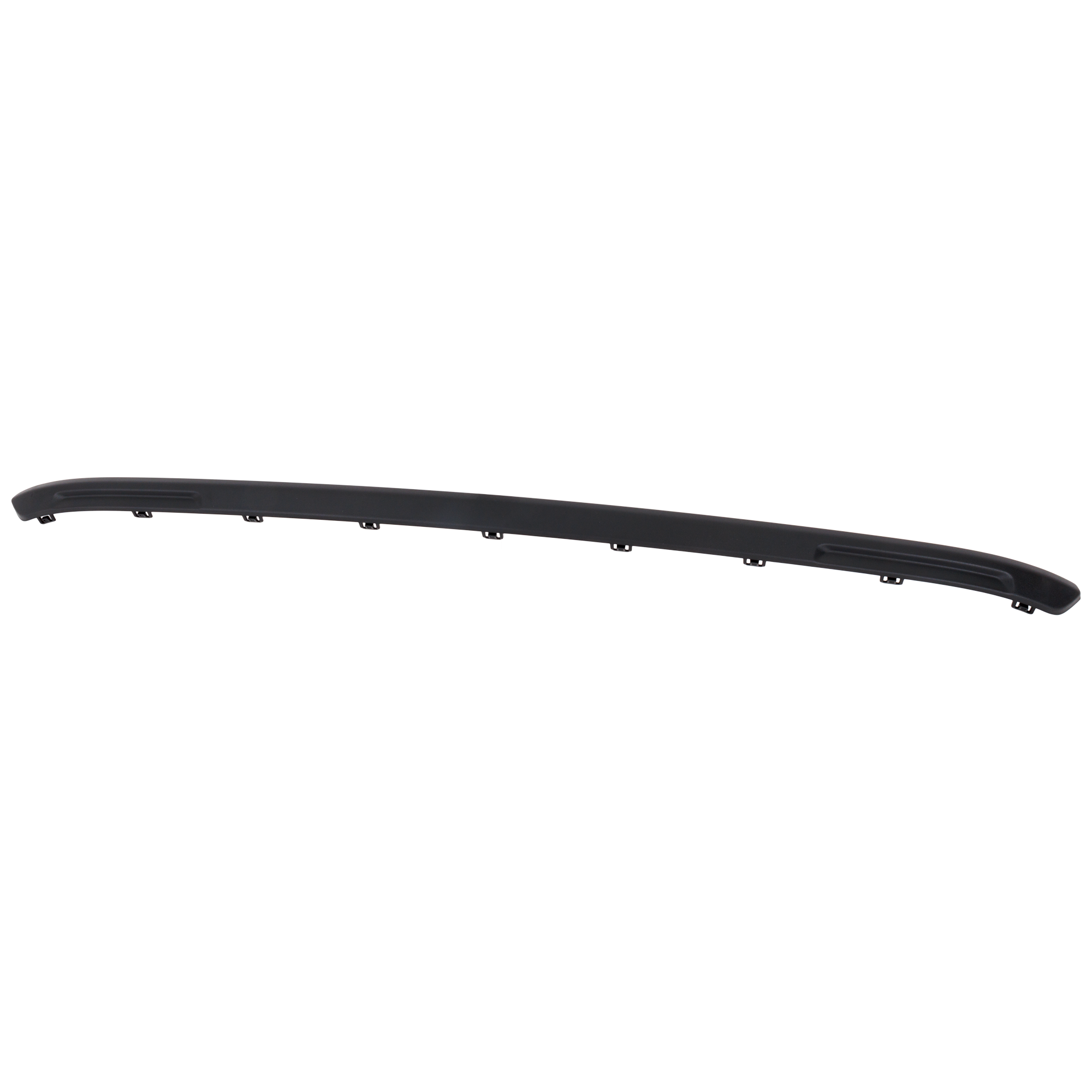 AM COMPASS 22-25 FRONT BUMPER MOLDING Textured Black Exc Trailhawk Model SKU RJ01590032 Partslink CH1044167 OEM 6WP49RXFAA