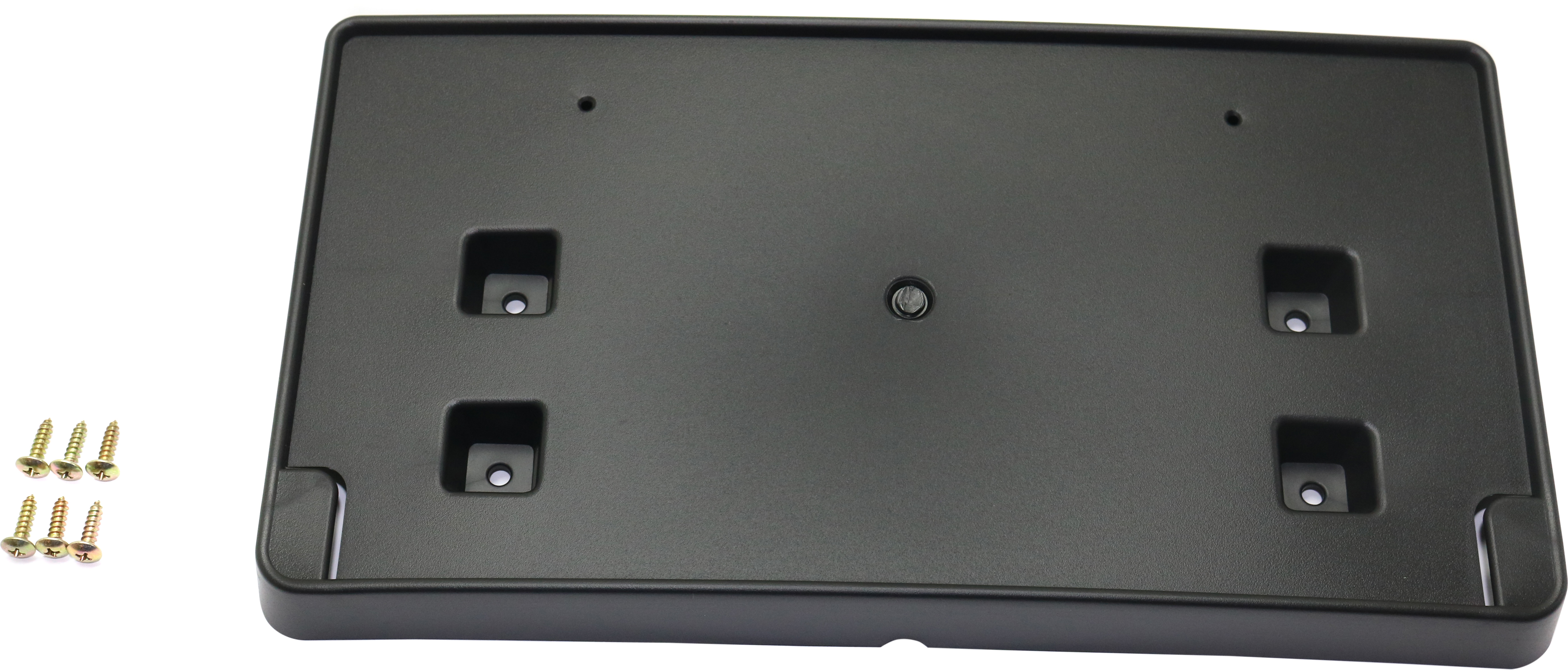 AM GLADIATOR 20-25 WRANGLER 18-24 FRONT LICENSE PLATE BRACKET Textured Steel Type Freedom Rubicon Moab Models SKU RJ01730007 Partslink CH1068150 OEM 68295610AA
