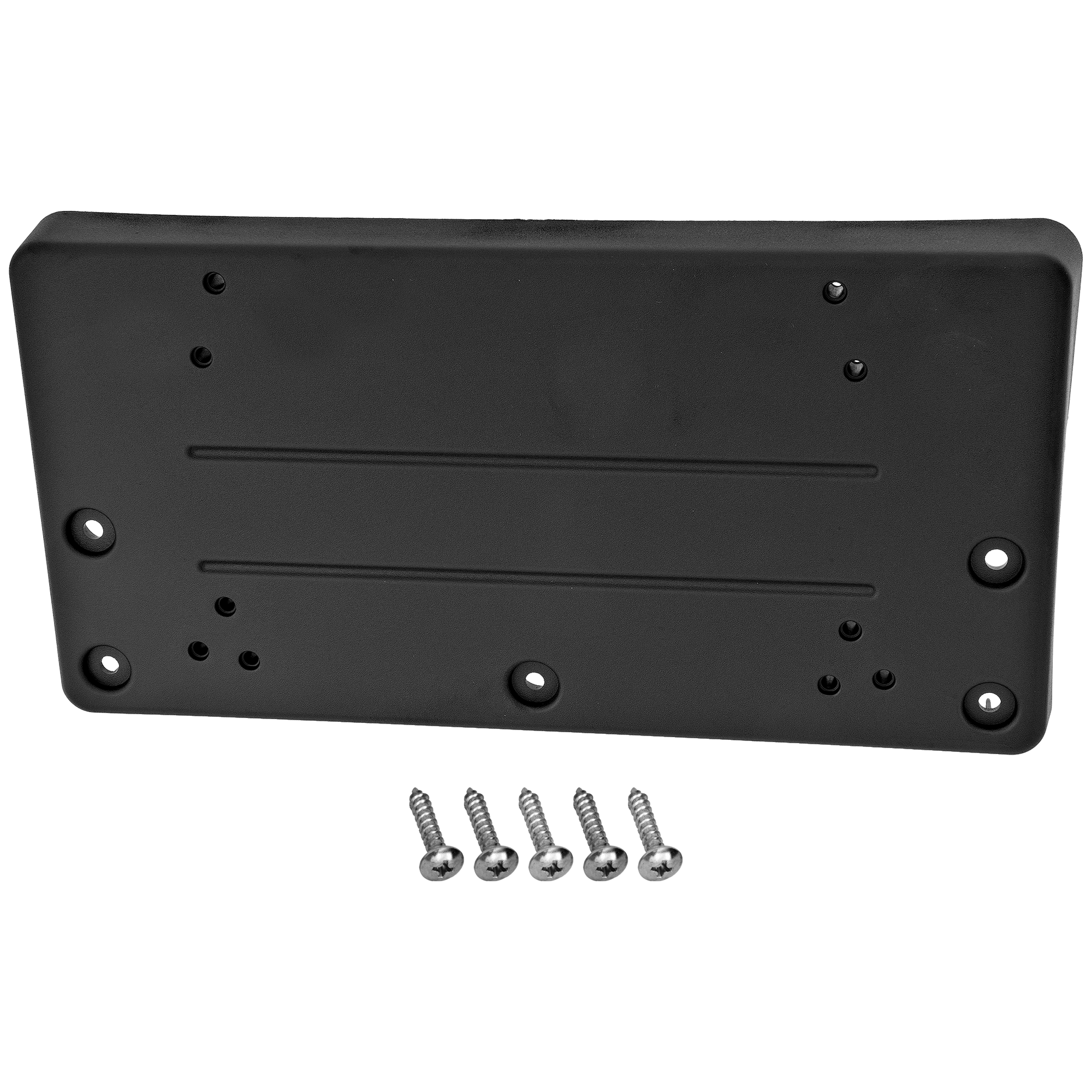 AM E PACE 18-23 FRONT LICENSE PLATE BRACKET Black SKU RJ01730014 Partslink JA1068103 OEM J9C7242