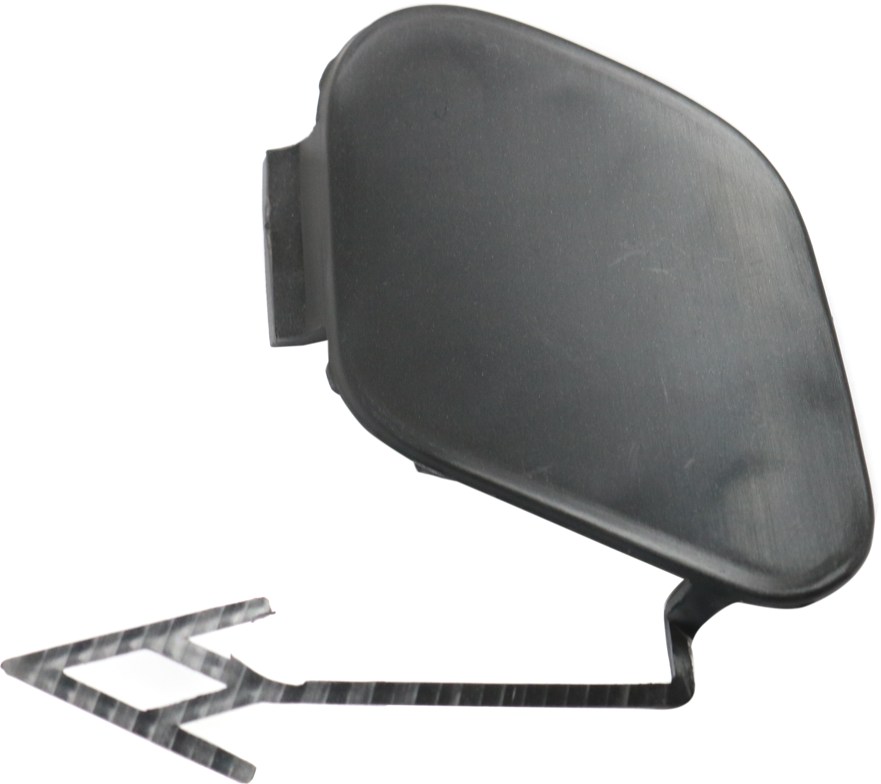 AM F PACE 17-20 FRONT BUMPER TOW HOOK COVER RH Primed To VIN KA606231 SKU RJ01840002 Partslink JA1029102 OEM T4A13477LML