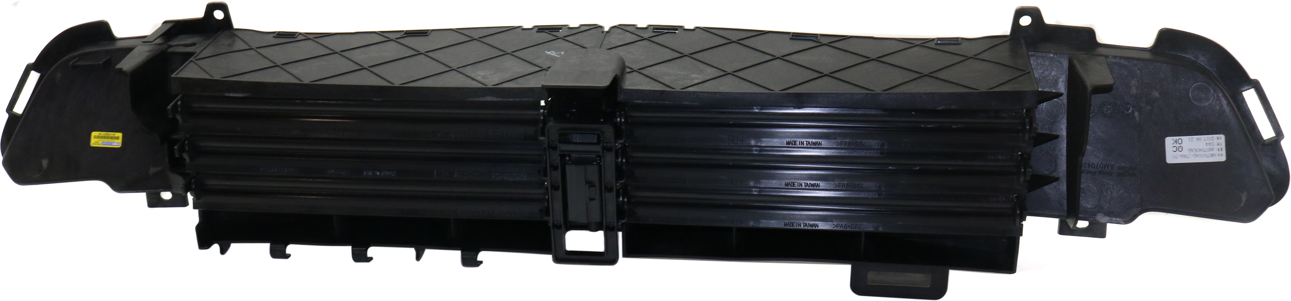 AM CHEROKEE 14-18 ACTIVE GRILLE SHUTTER Latitude Latitude Plus Limited North Overland Sport Models w Actuator and Motor CAPA SKU RJ04010001Q Partslink CH1206101C OEM 68246267AB