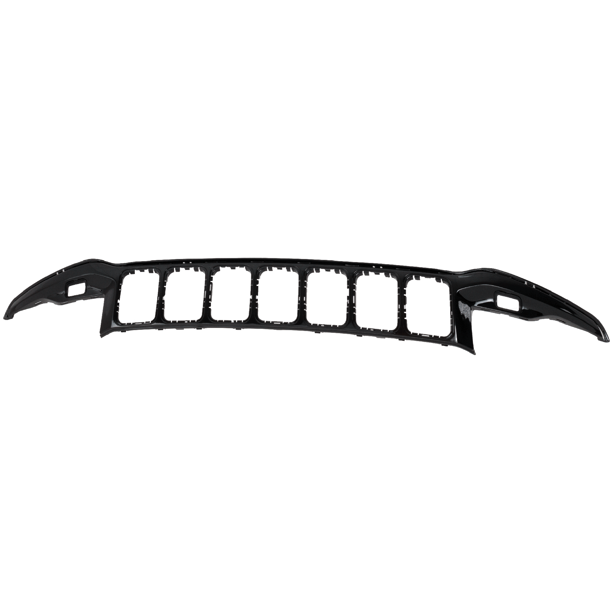 AM GRAND CHEROKEE 17-21 GRILLE Painted Black Shell and Insert SRT Trackhawk Models SKU RJ07010031 Partslink CH1200402 OEM 6JV48DX8AB