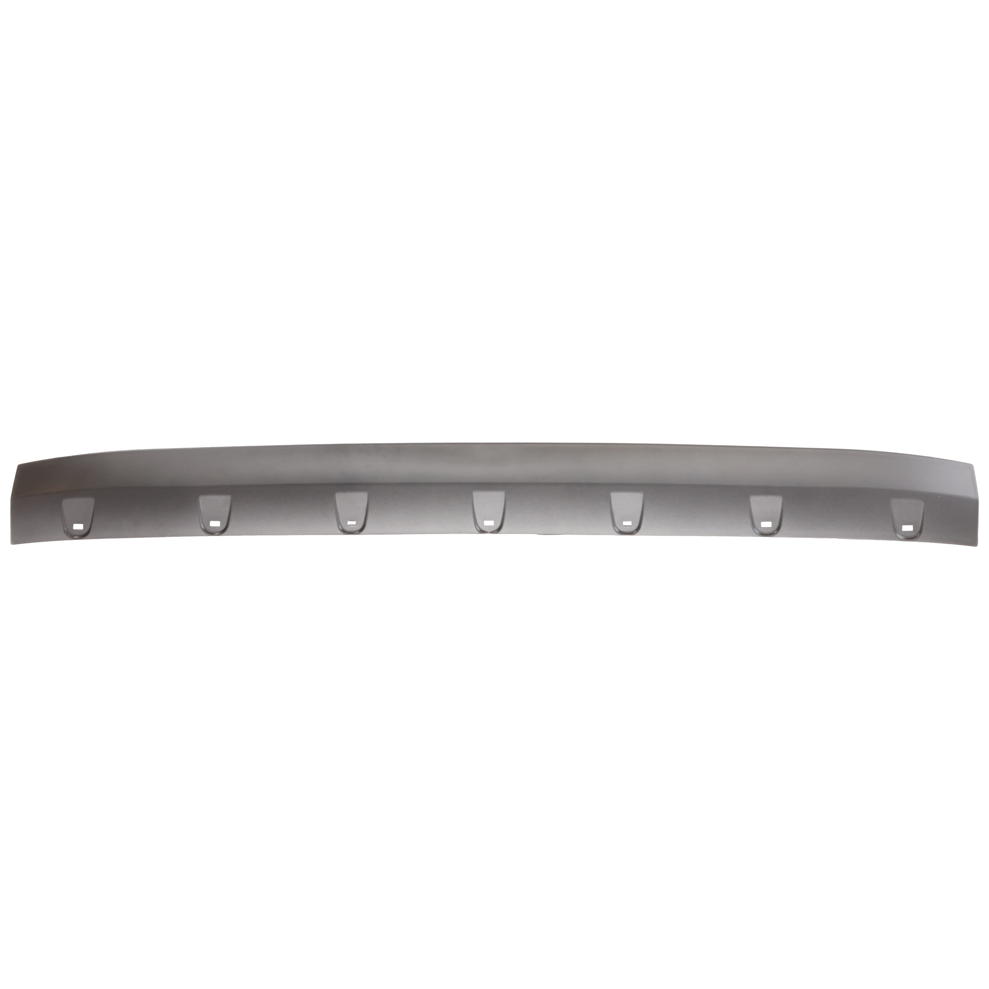 AM CHEROKEE 14-18 GRILLE MOLDING LOWER Painted Dark Gray Trailhawk Model SKU RJ07070013 Partslink CH1044152 OEM 5QZ56XS9AC