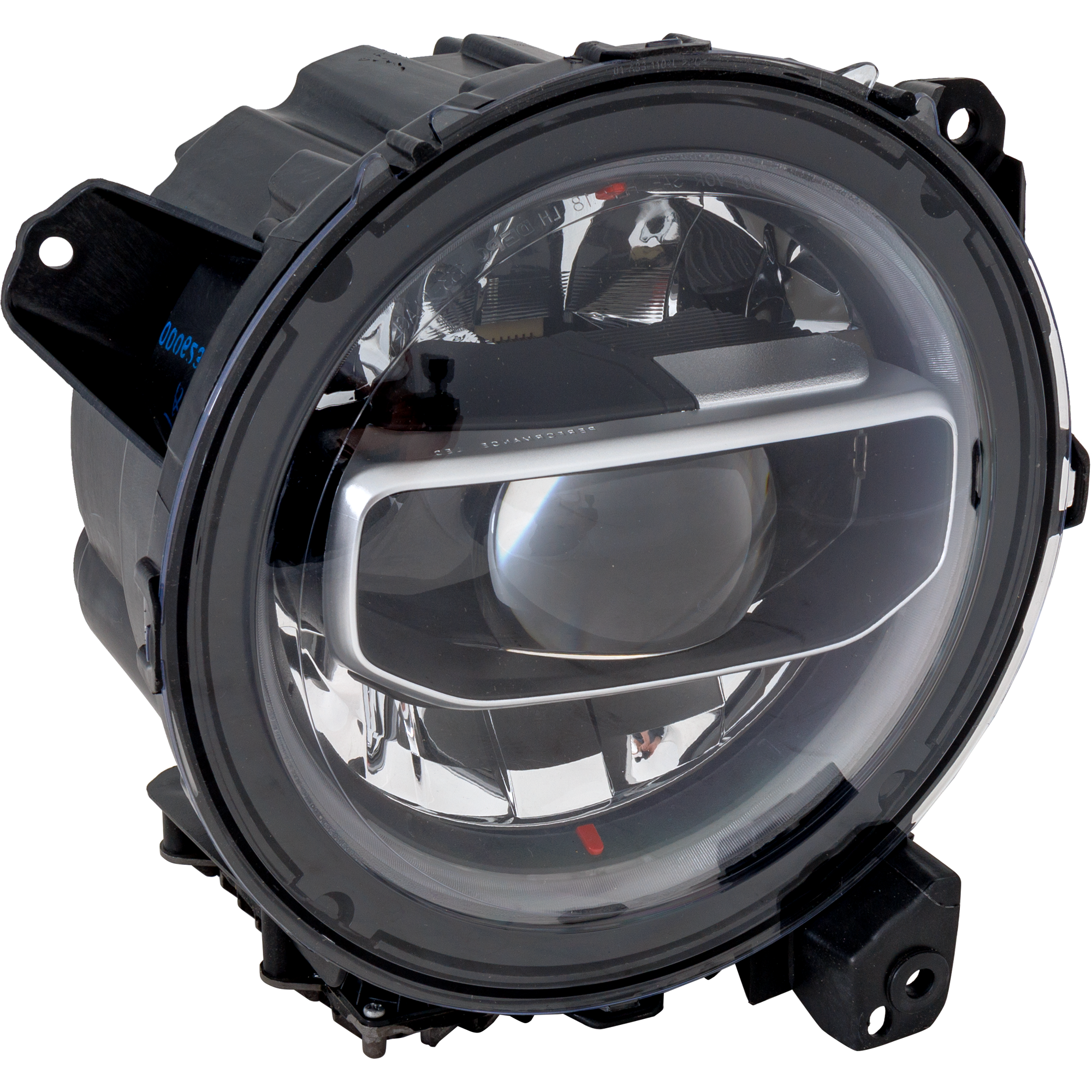 AM GLADIATOR 20-22 WRANGLER 18-22 HEAD LAMP RH Assembly LED CAPA SKU RJ10010041AQ Partslink CH2503327C OEM 55112878AG