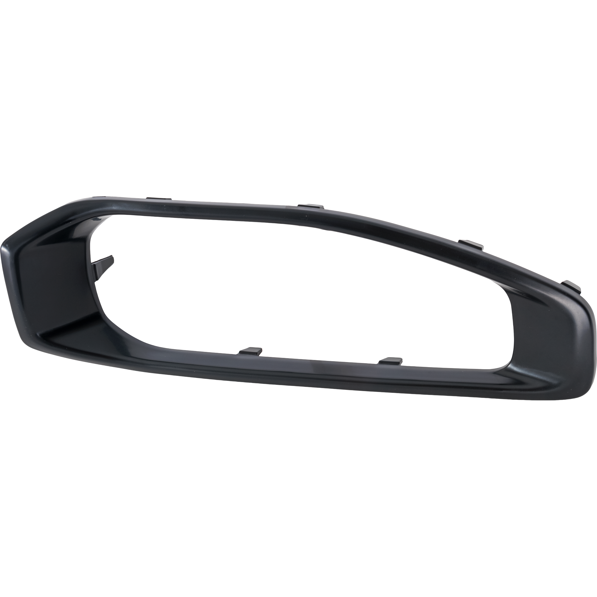 AM WRANGLER JL 18-25 GLADIATOR 20-25 FRONT BUMPER MOLDING RH Textured Black SKU RJ10590001 Partslink CH1039196 OEM 6BU58TZZAA