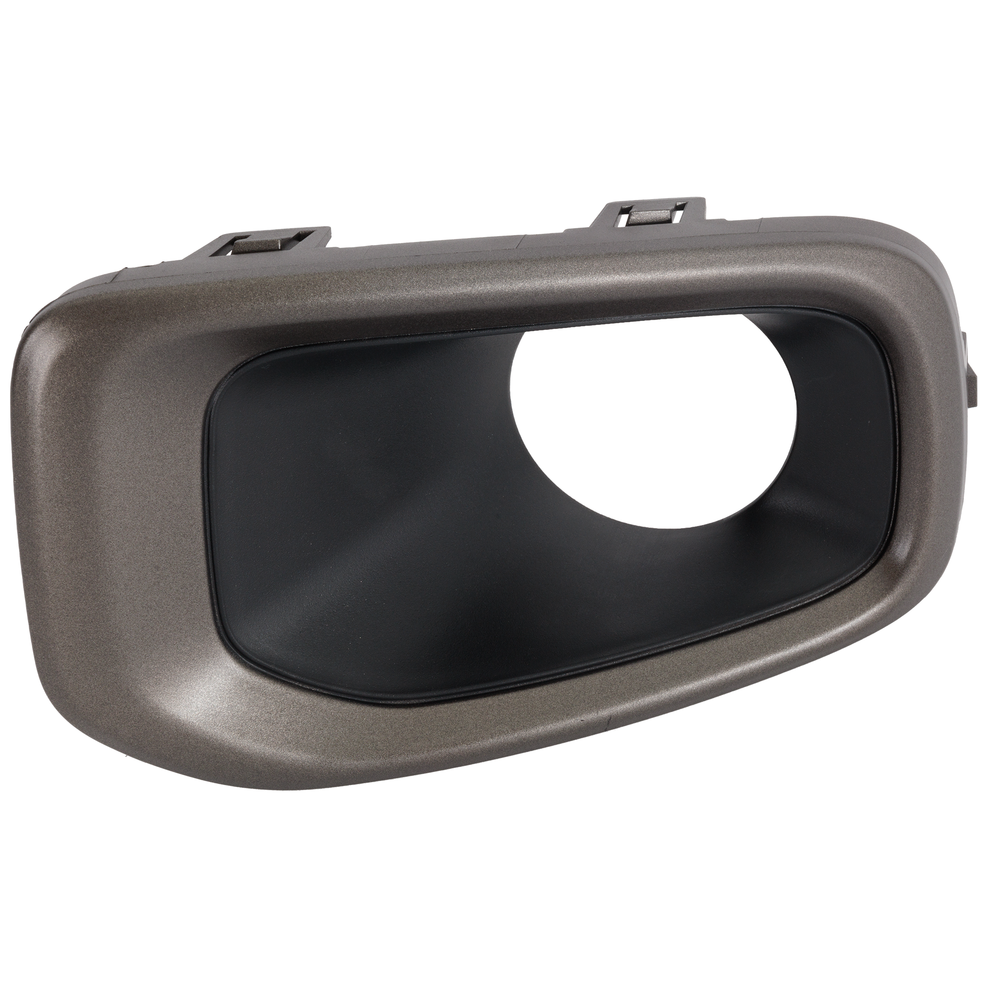 AM RENEGADE 15-18 FRONT FOG LAMP MOLDING RH Textured w Gloss Bronze Finisher Type 2 SKU RJ10810011 Partslink CH1039192 OEM 6DH67U90AA 735643984