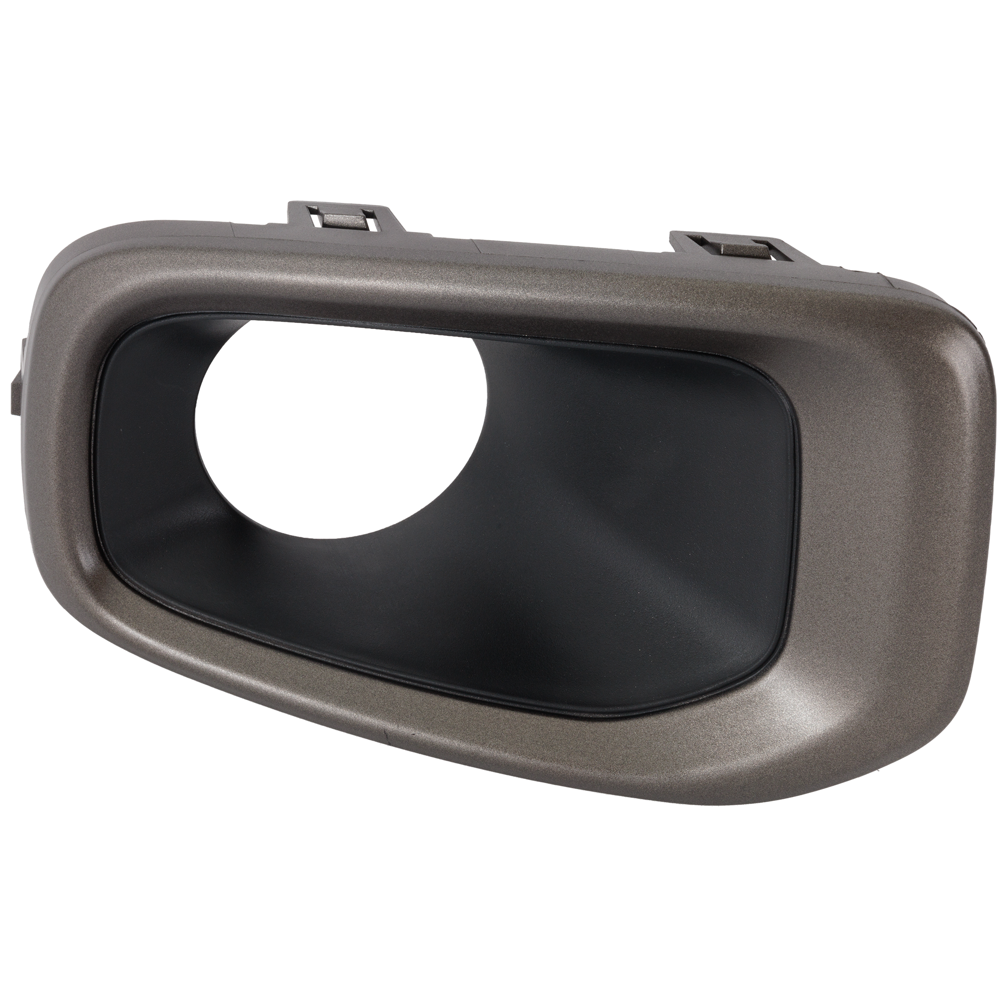 AM RENEGADE 15-18 FRONT FOG LAMP MOLDING LH Textured w Gloss Bronze Finisher Type 2 SKU RJ10810012 Partslink CH1038192 OEM 6DH68U90AA 735643986