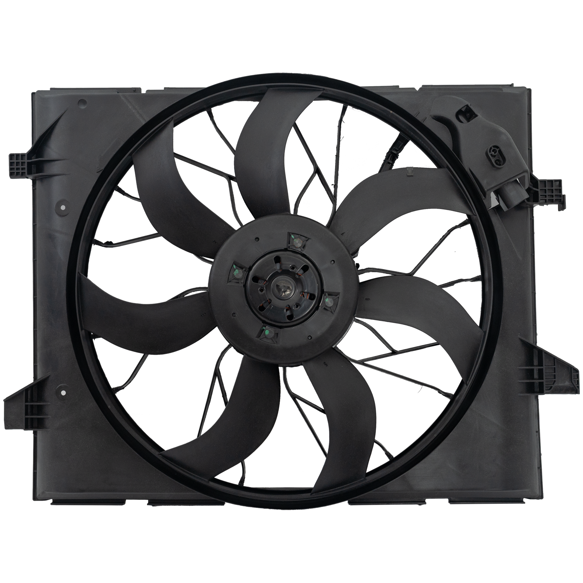 AM DURANGO 14-24 GRAND CHEROKEE 14-21 RADIATOR FAN ASSEMBLY Single fan Heavy Duty Cooling SKU RJ16090003 Partslink CH3115187 OEM 52014787AC
