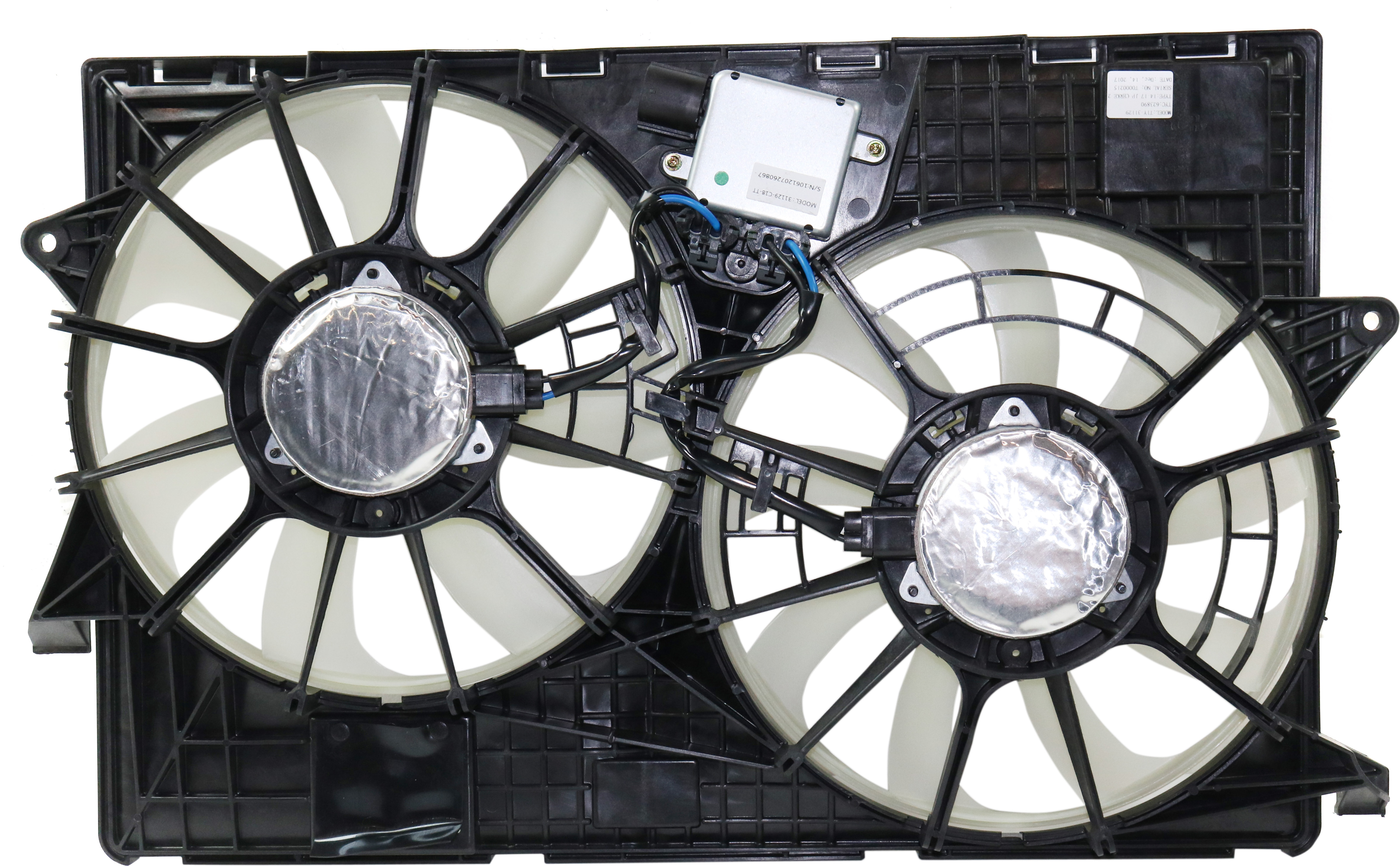 AM CHEROKEE 14-23 RADIATOR FAN ASSEMBLY Dual Fan 14-18-2.4L Dual Fan 2.0L 3.2L Heavy Duty Cooling w Control module SKU RJ16090004 Partslink CH3115177 OEM 52014621AG