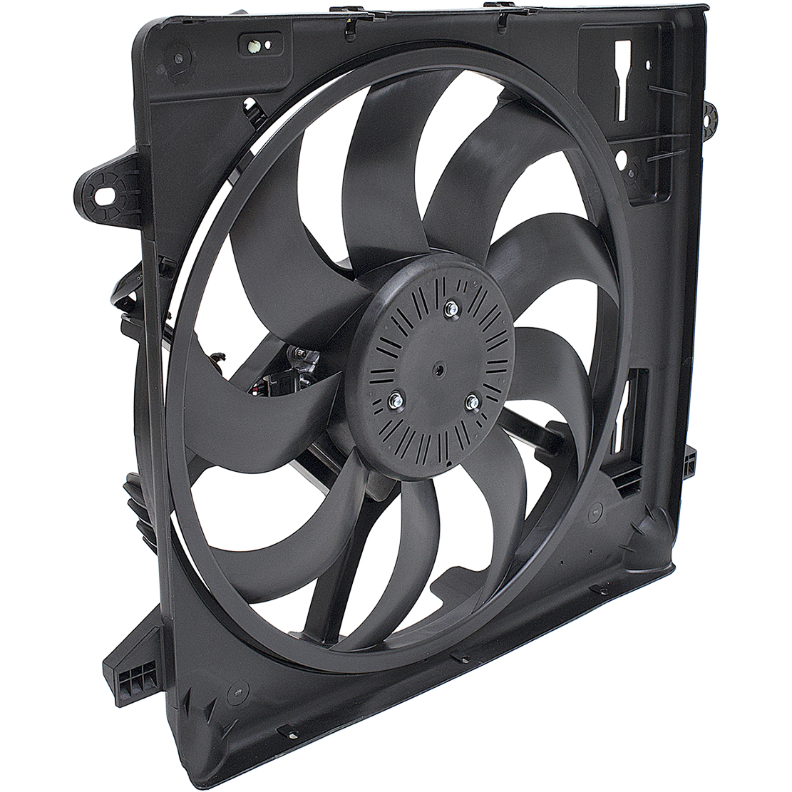 AM WRANGLER JK 12-18 RADIATOR FAN ASSEMBLY 3.6L Eng. SKU RJ16090005 Partslink CH3115188 OEM 68143894AB 68143894AA