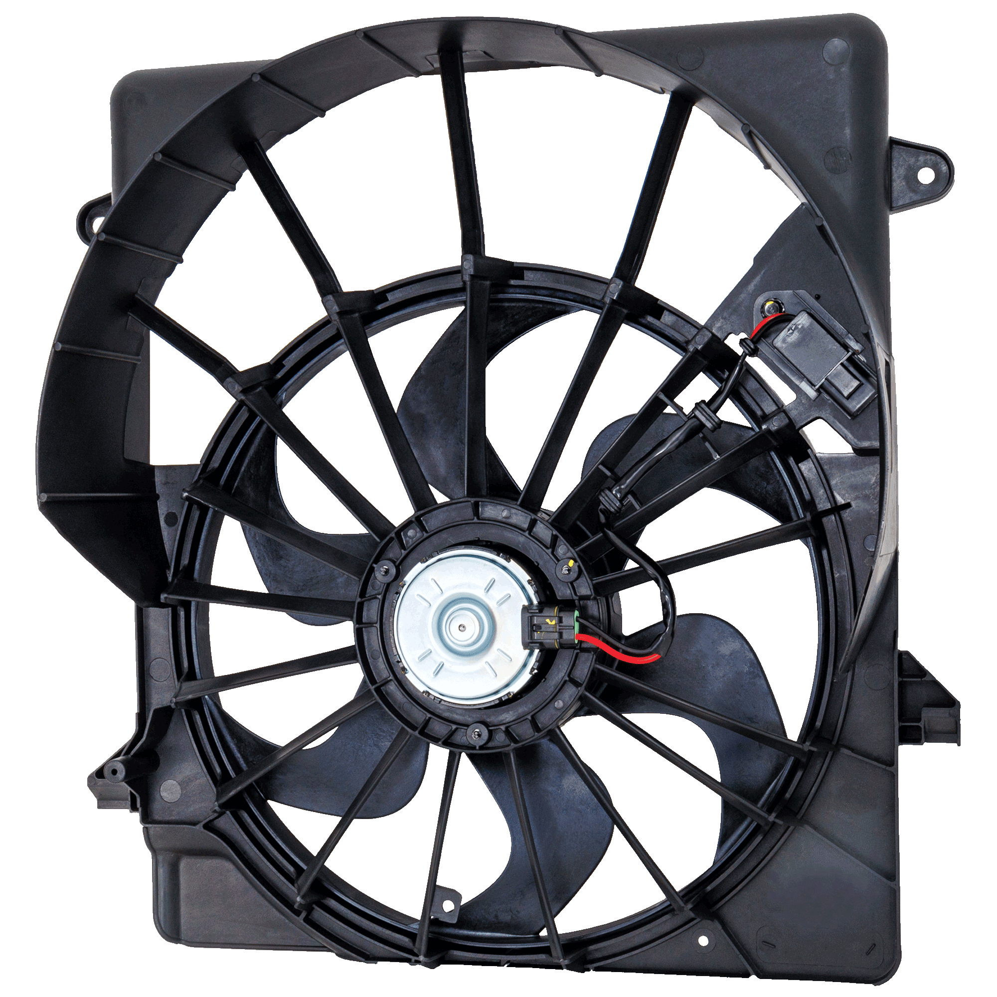 AM LIBERTY 08-12 RADIATOR FAN ASSEMBLY Single Fan SKU RJ16090006 Partslink CH3115159 OEM 68033228AA