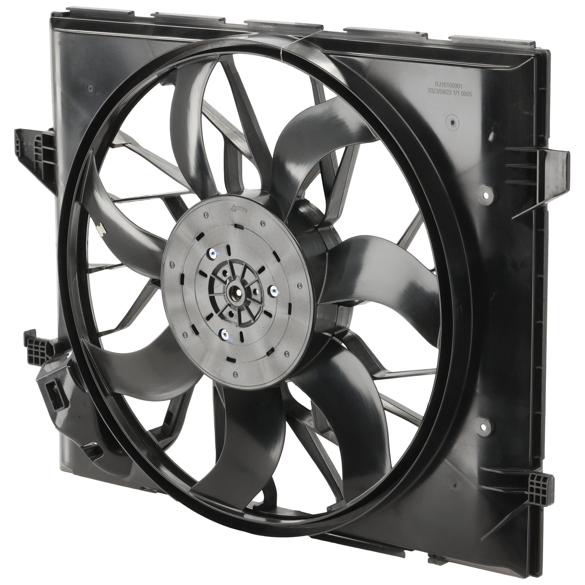 AM DURANGO GRAND CHEROKEE 11-13 RADIATOR FAN ASSEMBLY Heavy Duty Cooling SKU RJ16100001 Partslink CH3115175 OEM 55038994AI